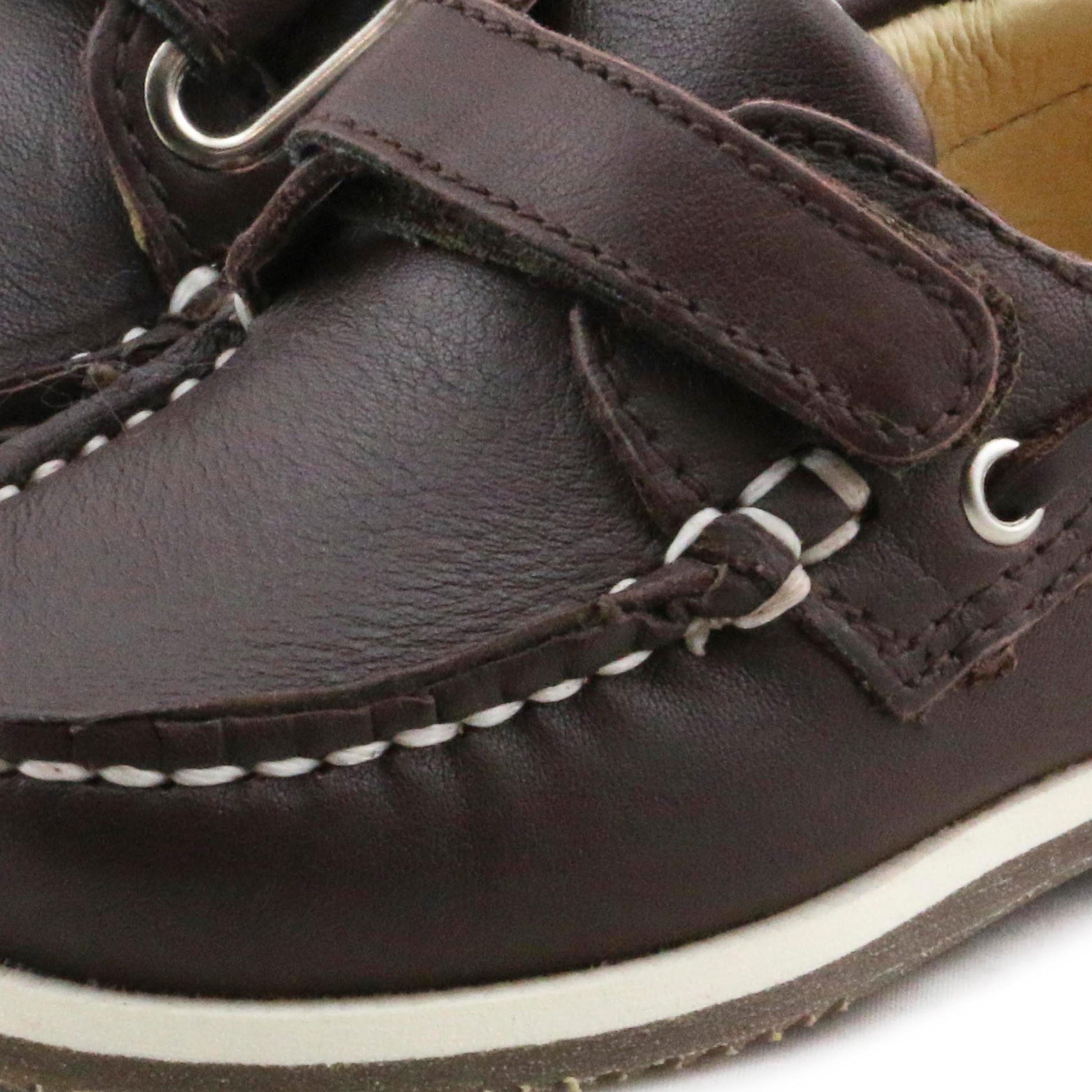 Náutico marrón oscuro de verano con velcro NAUTIVEL Jeromín - NAUTIVEL-62-6.jpg