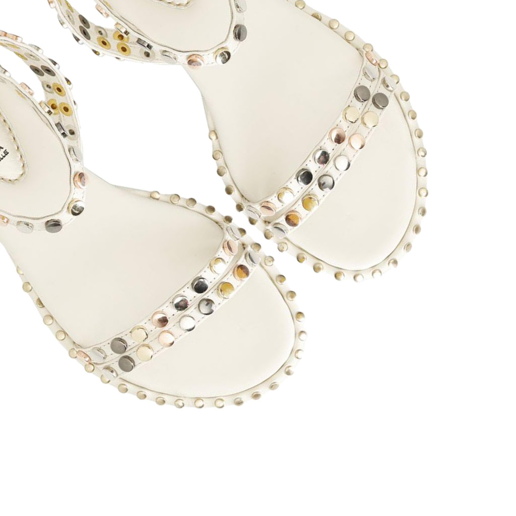 Sandalia plana crudo con hebilla GF2101 de Café Noir - GF2101-351-6.jpg