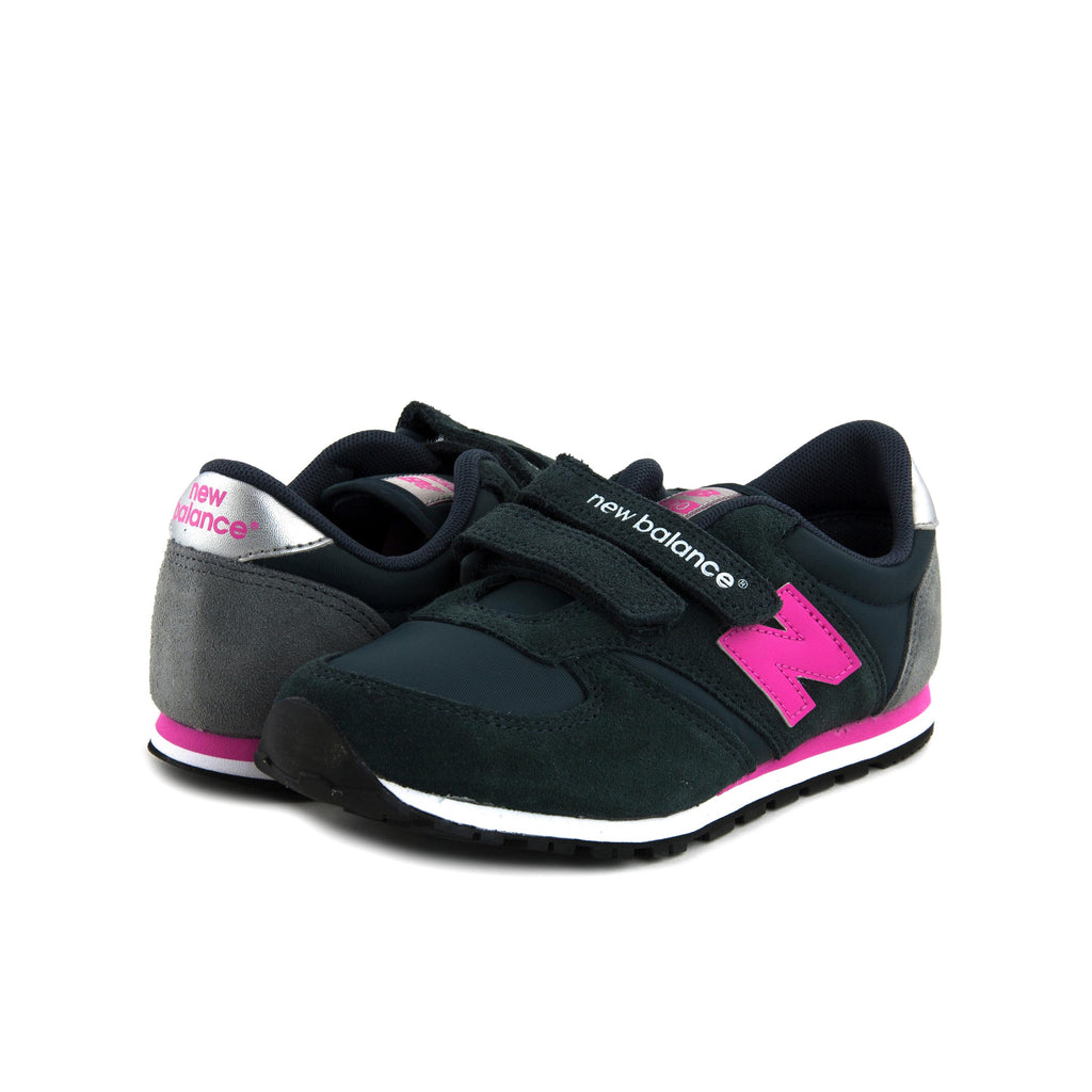 Deportiva gris oscuro con velcro KE420GKY New Balance - KE420GKY-111NFUCSIA-2.jpg