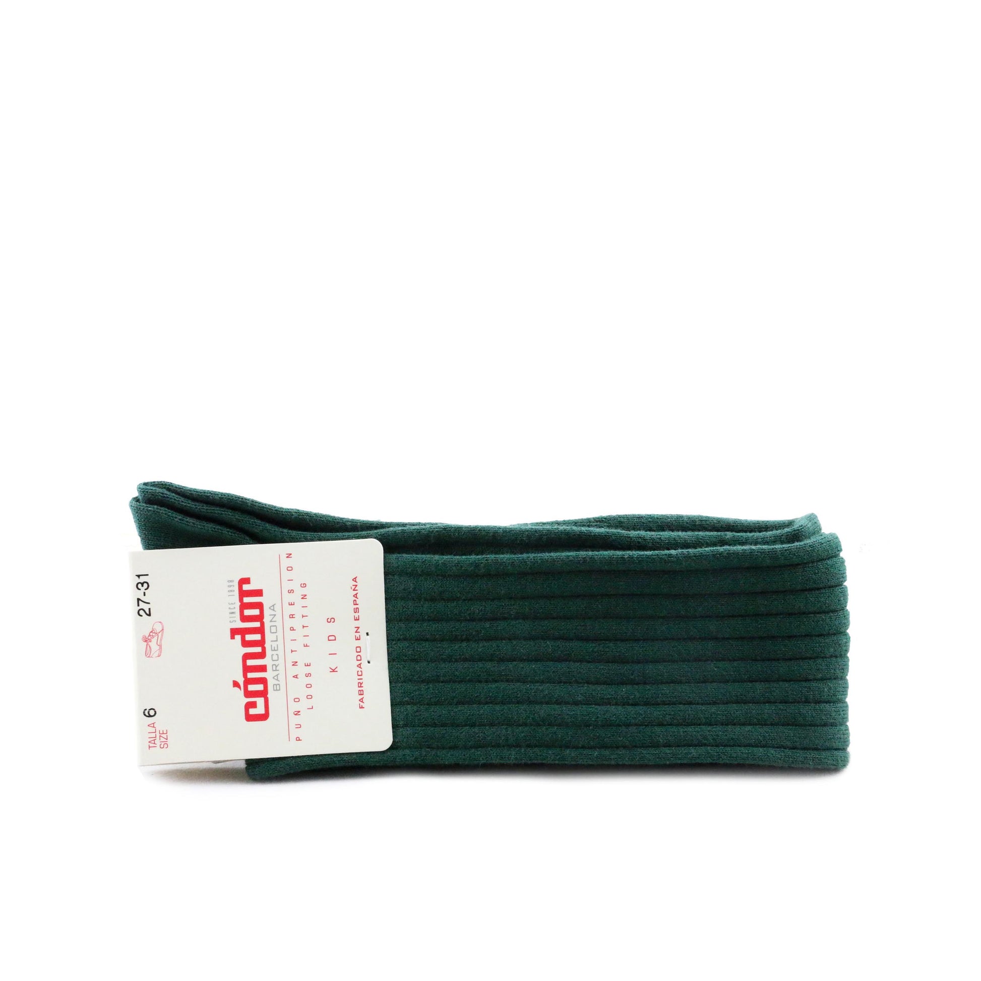 Calcetín alto verde 20162 de Cóndor - 20162-14-2.jpg