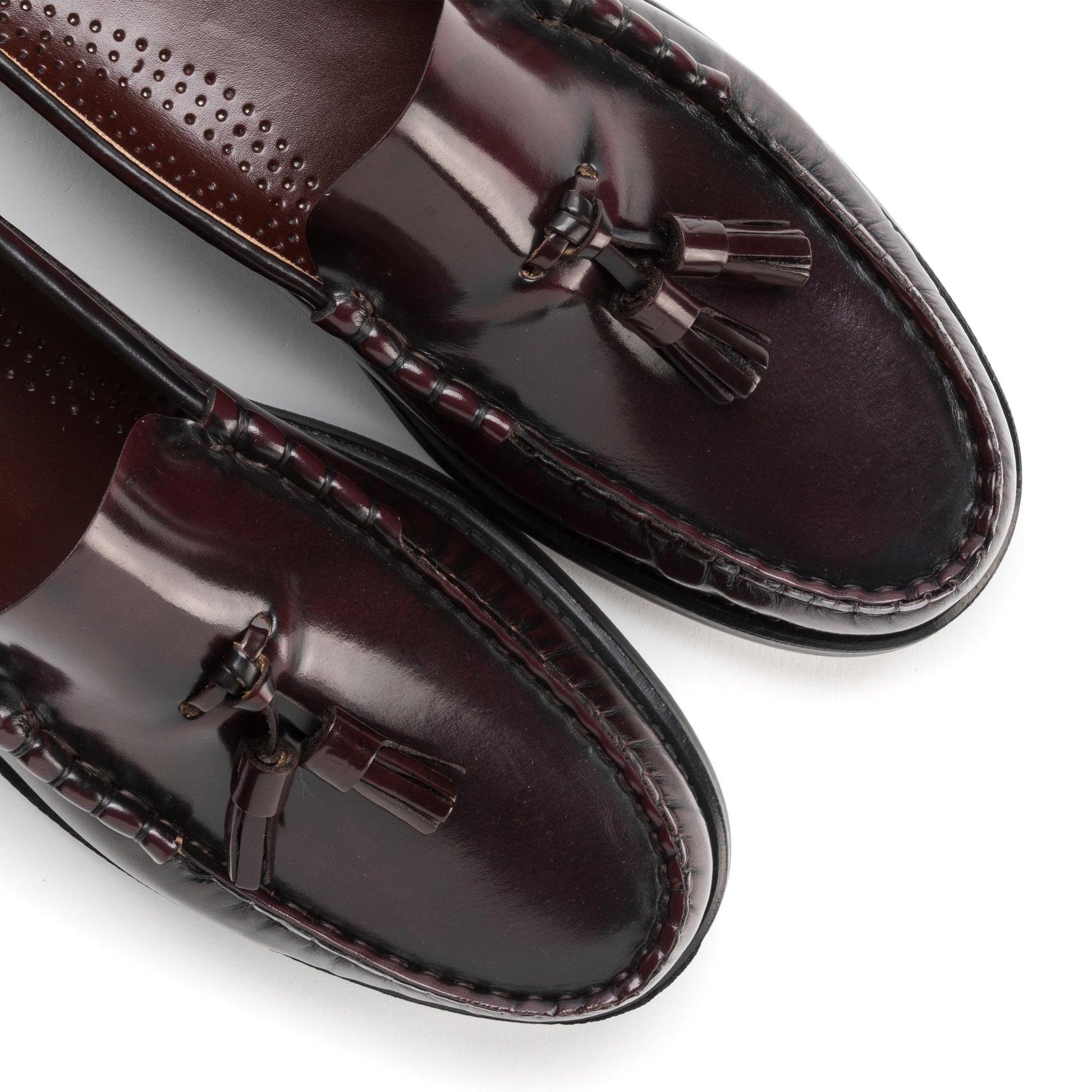 Mocasín florentic burdeos con borlas 204 de Jeromín - 204-5-6.jpg