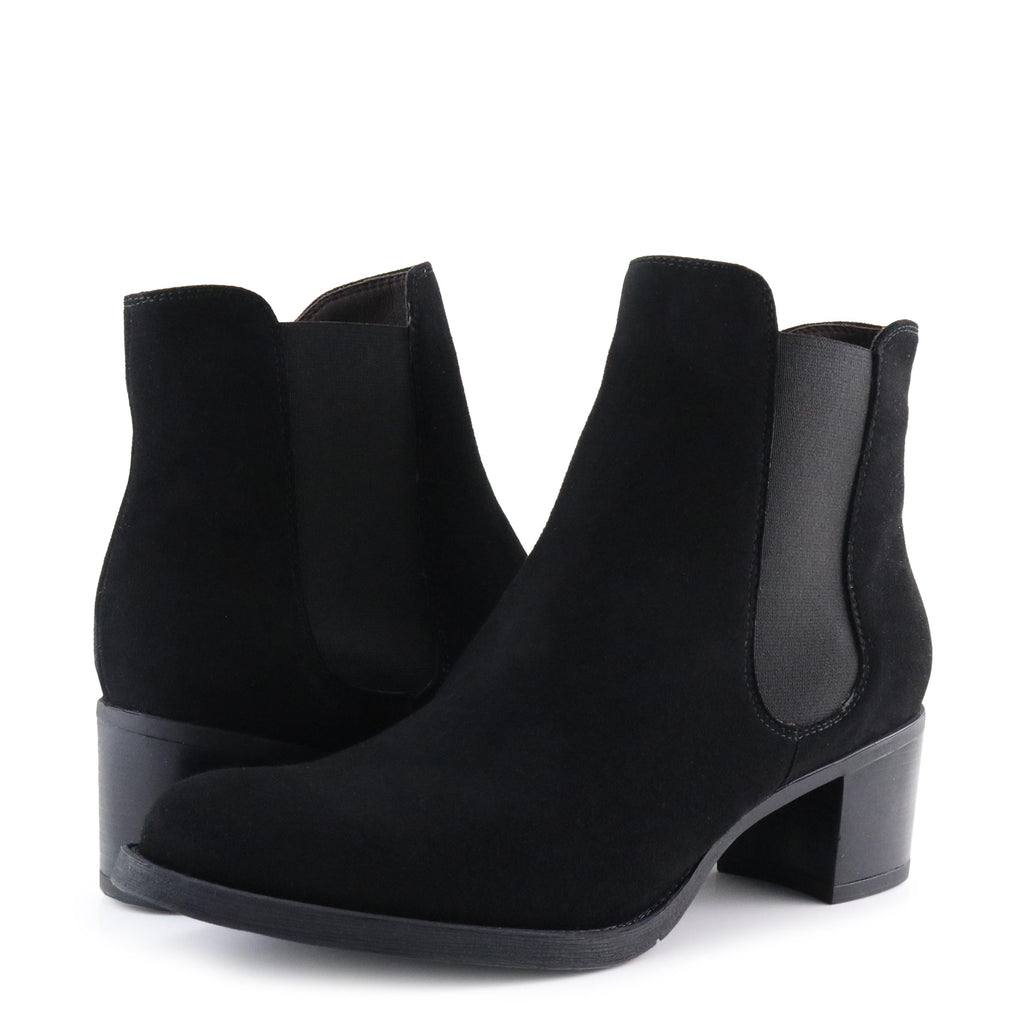 Botín negro de cremallera y elástico 205447 Piesanto - 205447-31-2.jpg