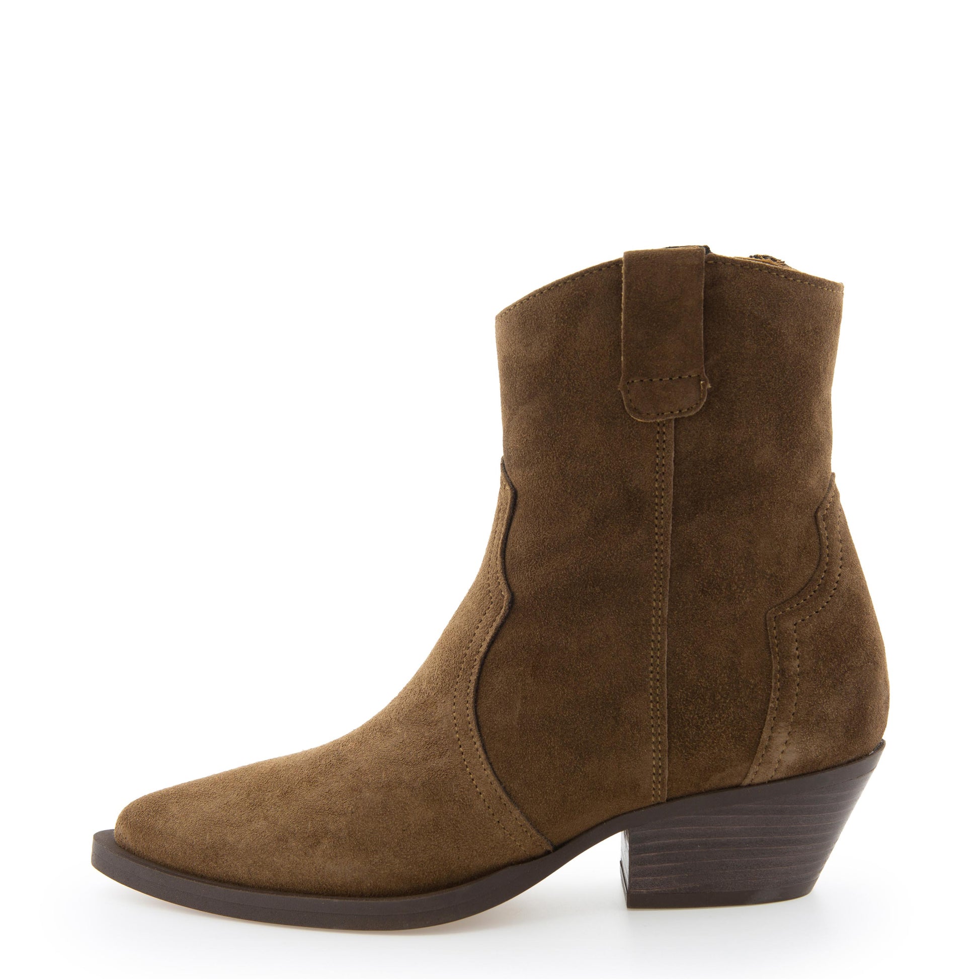 Botín cowboy ante cuero con cremallera 2072 de Alpe - 2072-28-1.jpg