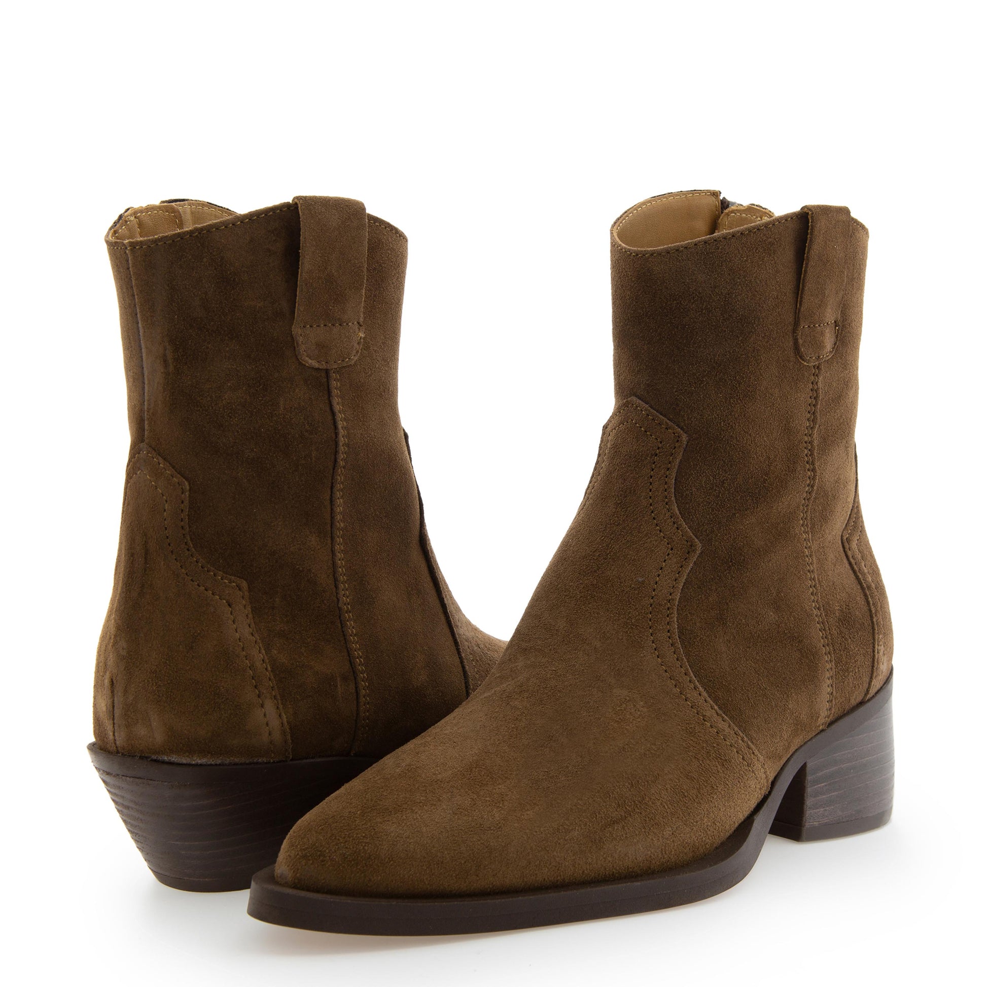 Botín cowboy ante cuero con cremallera 2072 de Alpe - 2072-28-2.jpg