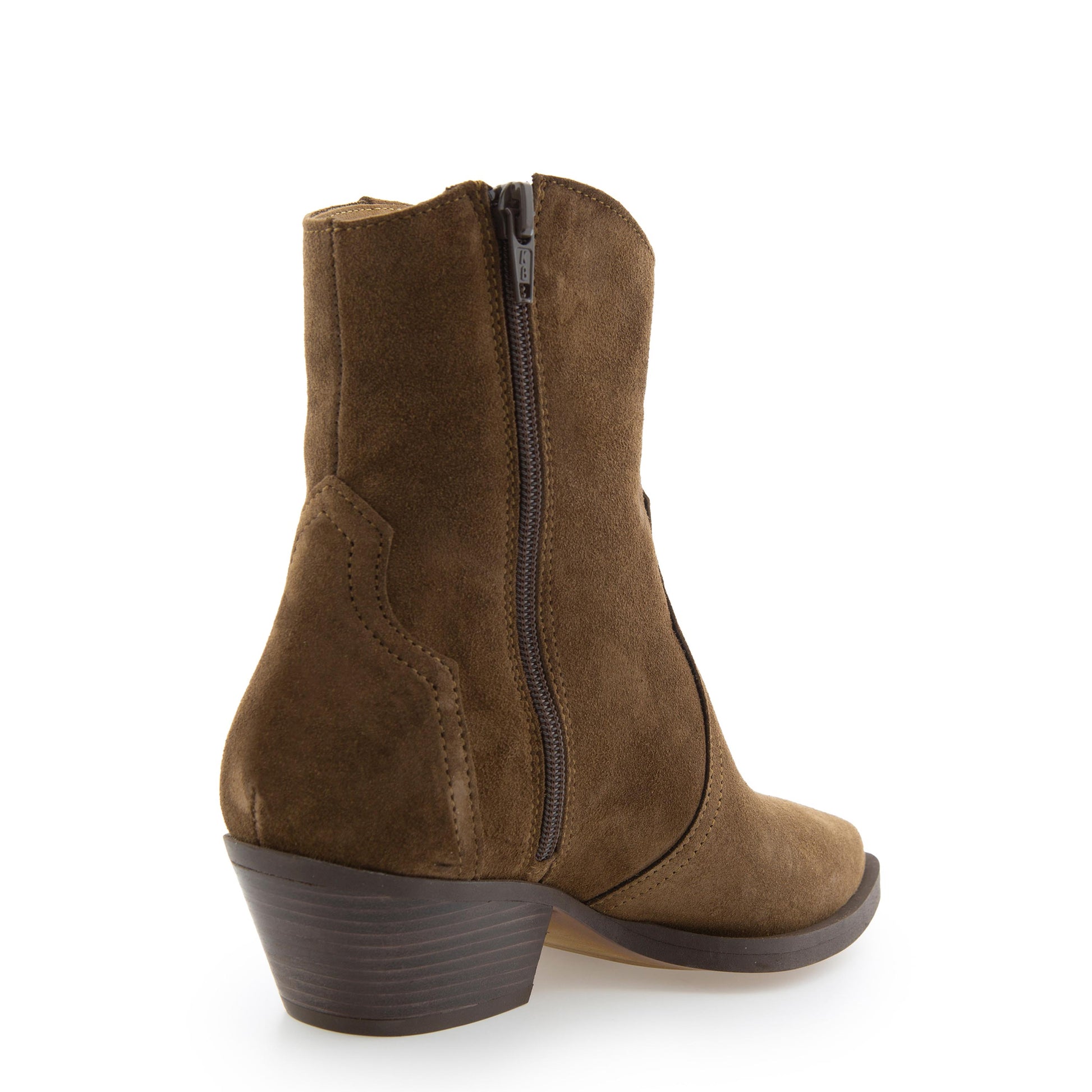 Botín cowboy ante cuero con cremallera 2072 de Alpe - 2072-28-3.jpg