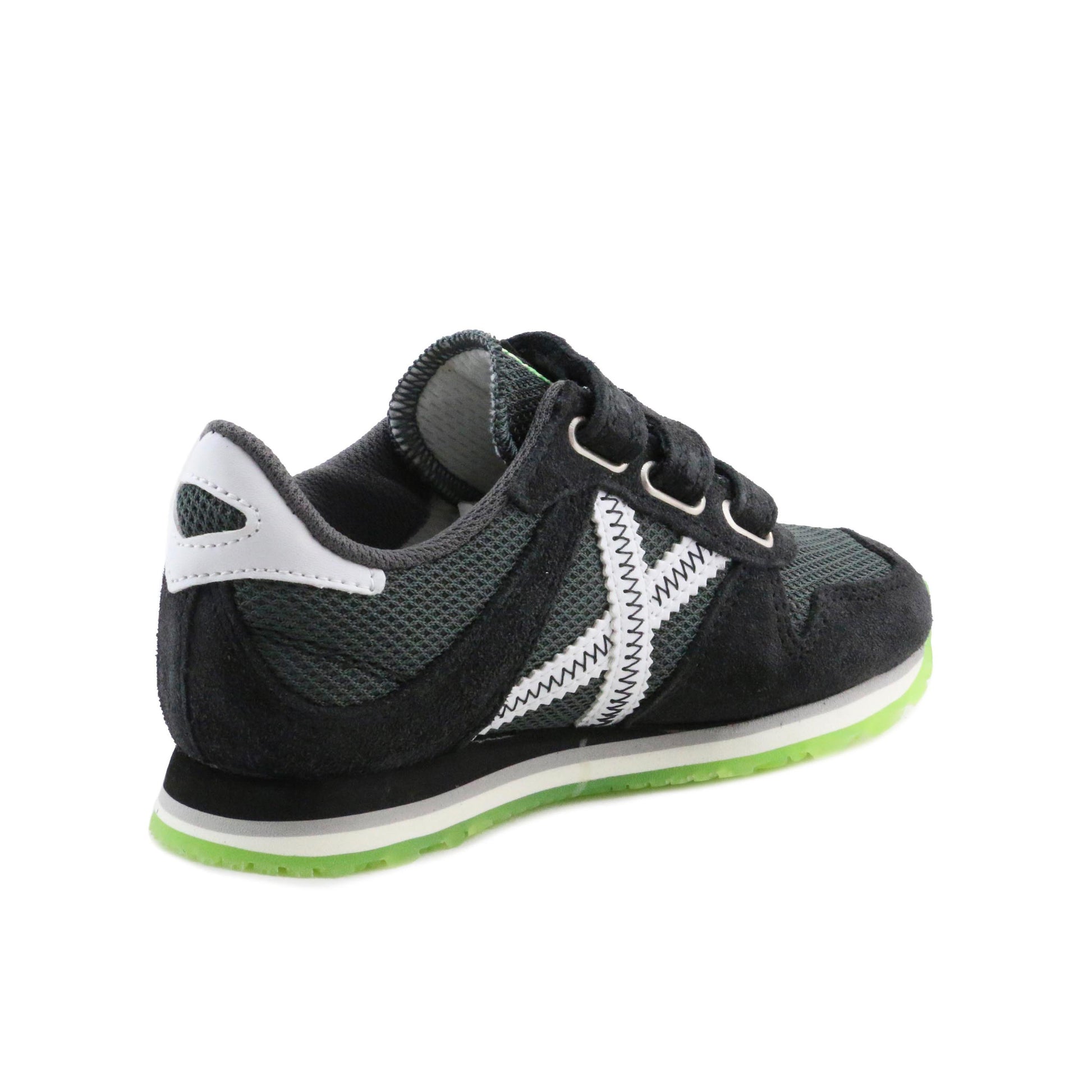 Deportiva gris/verde con velcro MASSANAVEL de Munich - MASSANAVEL-217-3.jpg
