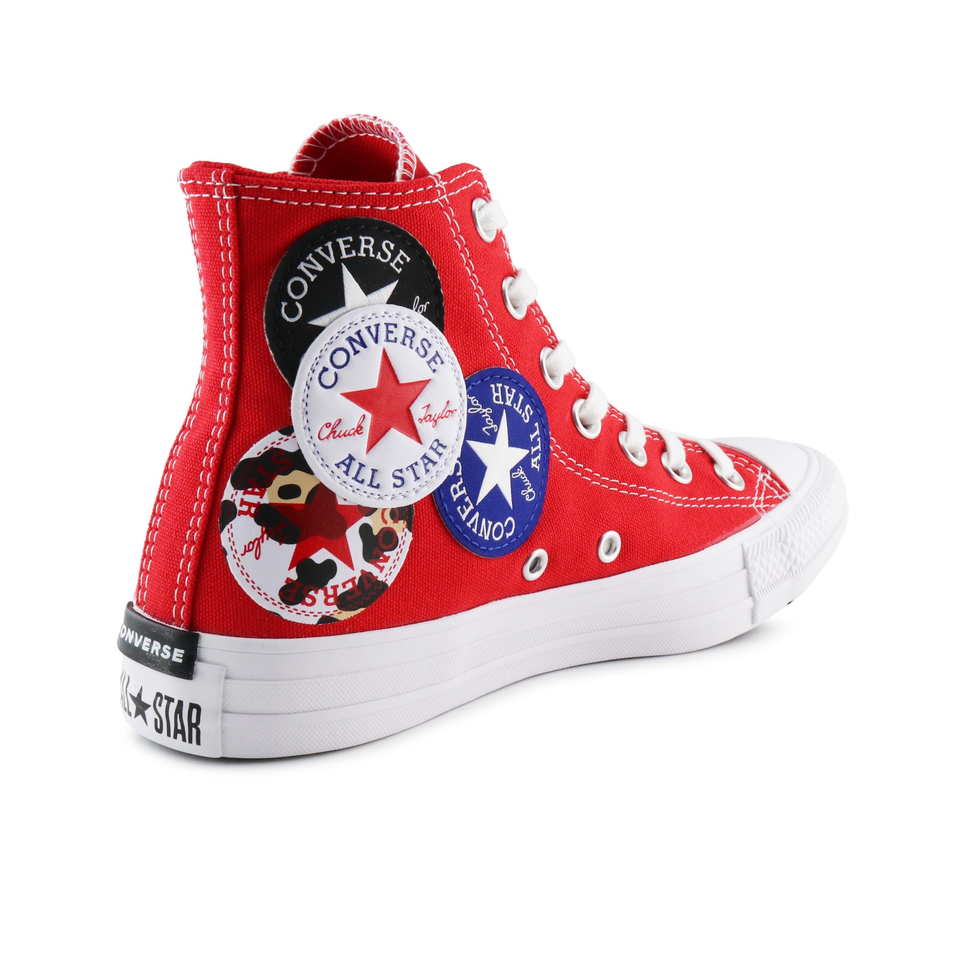 Bota casual rojo con cordón 166736C de Converse - 166736C-11-3.jpg