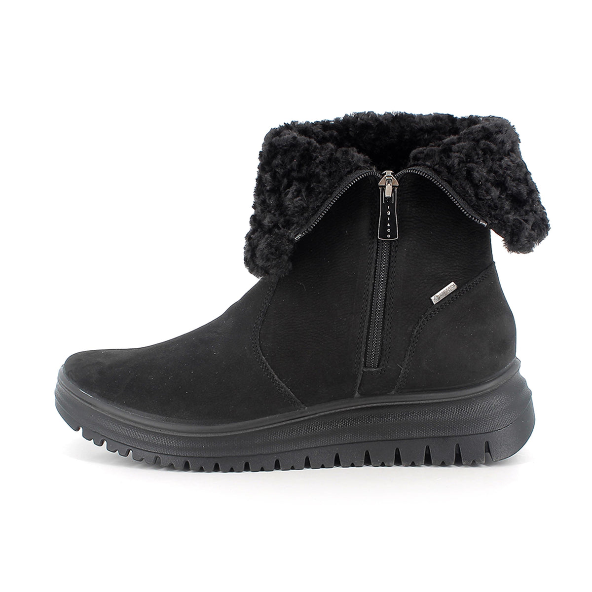 Bota serraje negro 2157055 Igi & Co