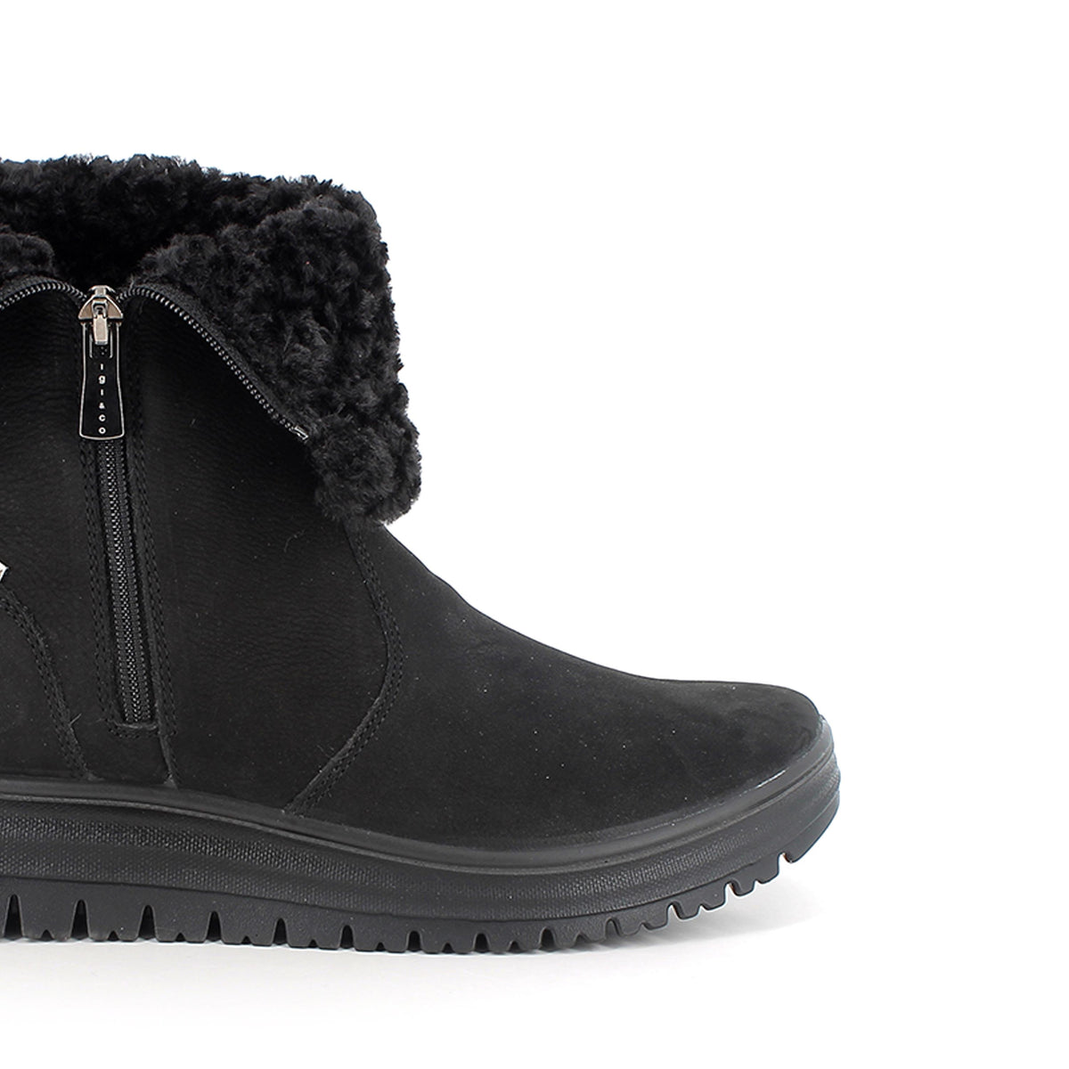 Bota serraje negro 2157055 Igi & Co