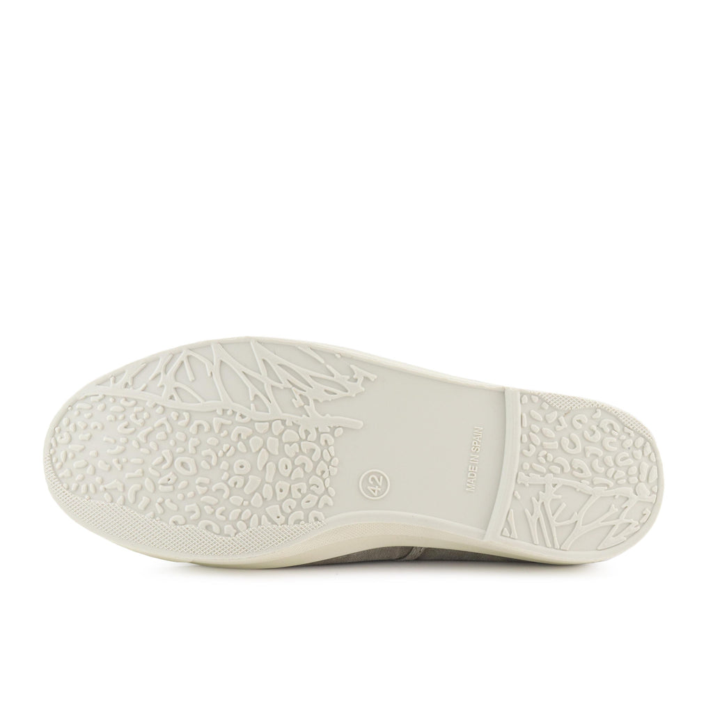 Zapatilla gris claro de elástico LONA3102 Natural World - LONA3102-349-4.jpg