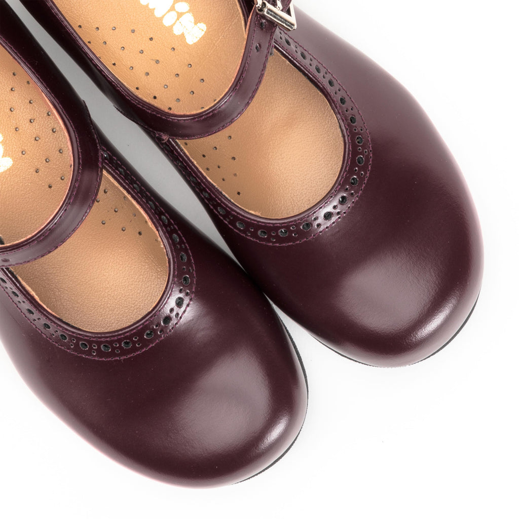 Mercedita flo burdeos oscuro con hebilla 219-97 Jeromín - 219-97-89C-6.jpg