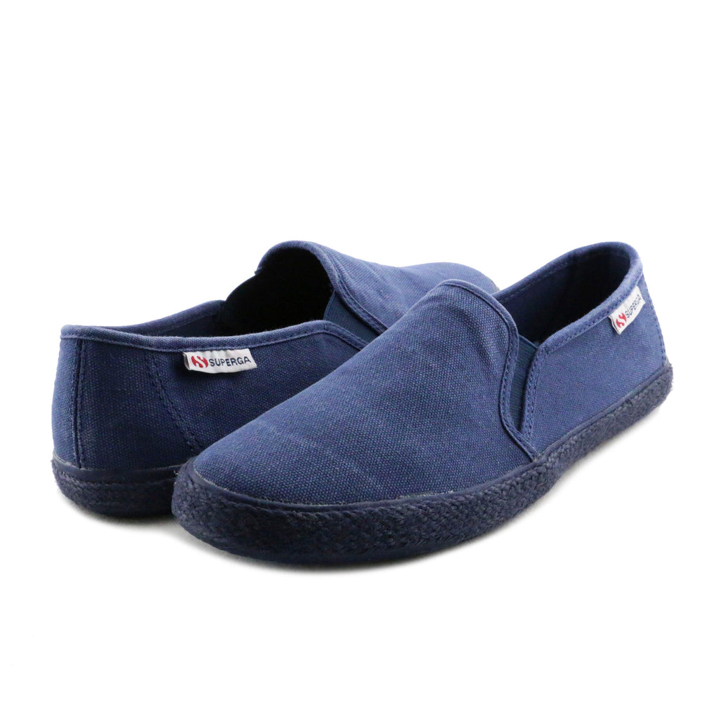 Zapatilla azul con elástico 2191COTUS de Superga - 2191COTUS-7-2.jpg