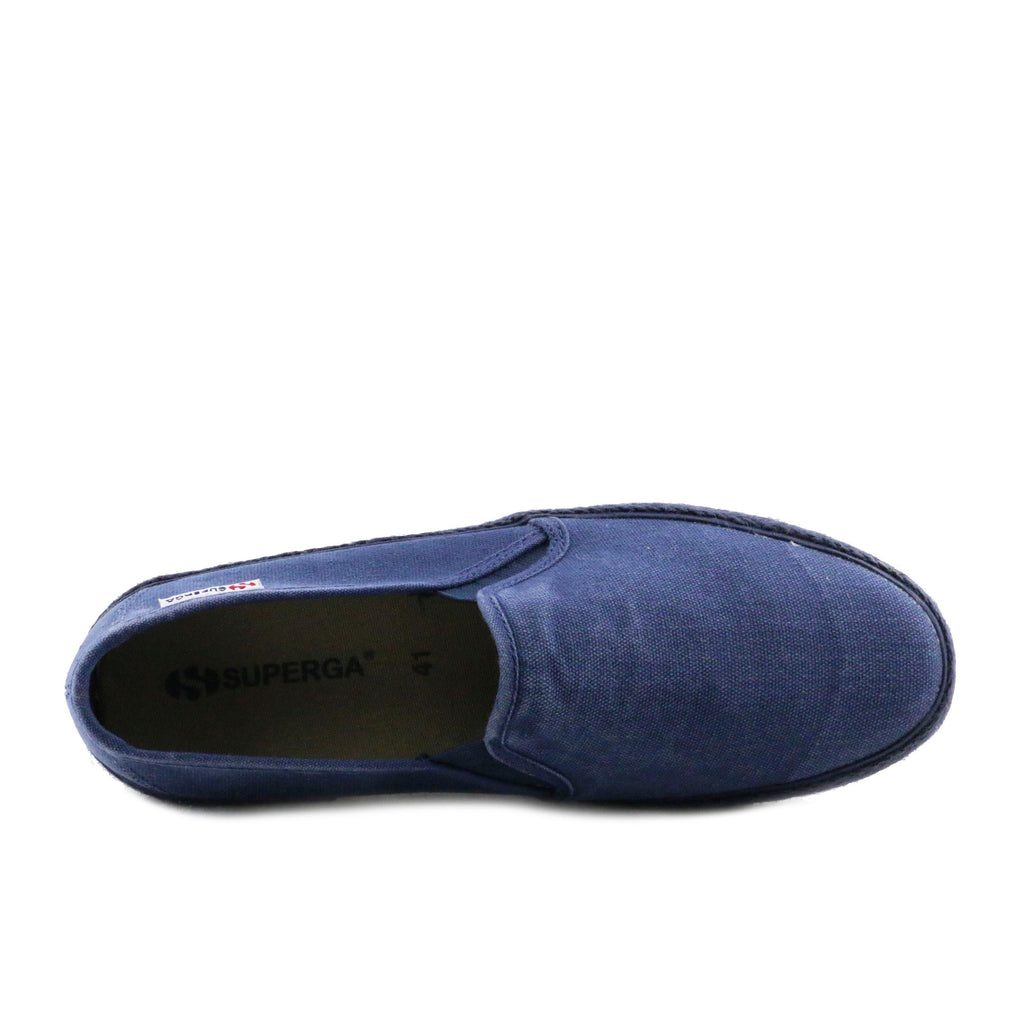 Zapatilla azul con elástico 2191COTUS de Superga - 2191COTUS-7-5.jpg