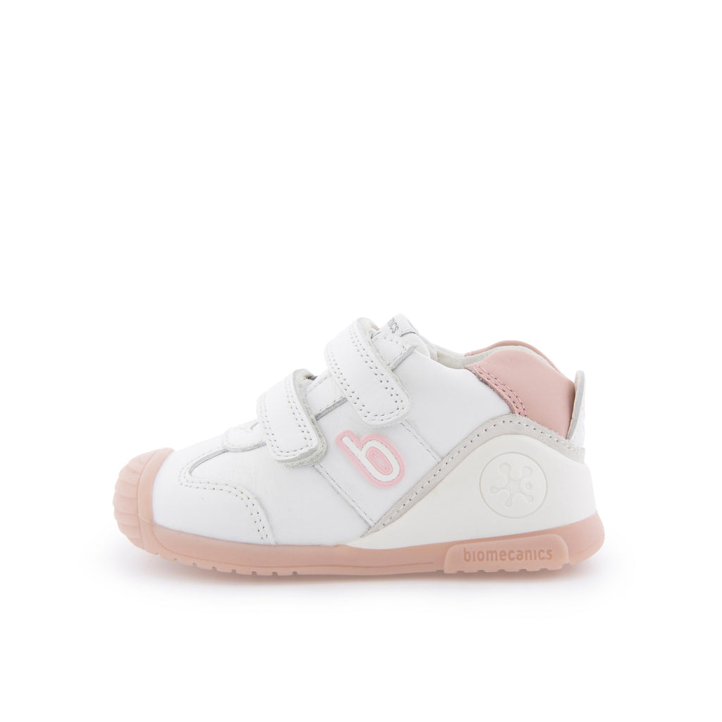 Deportiva blanco/rosa con velcro 221001 de Biomecanics - 221001-346-1.jpg