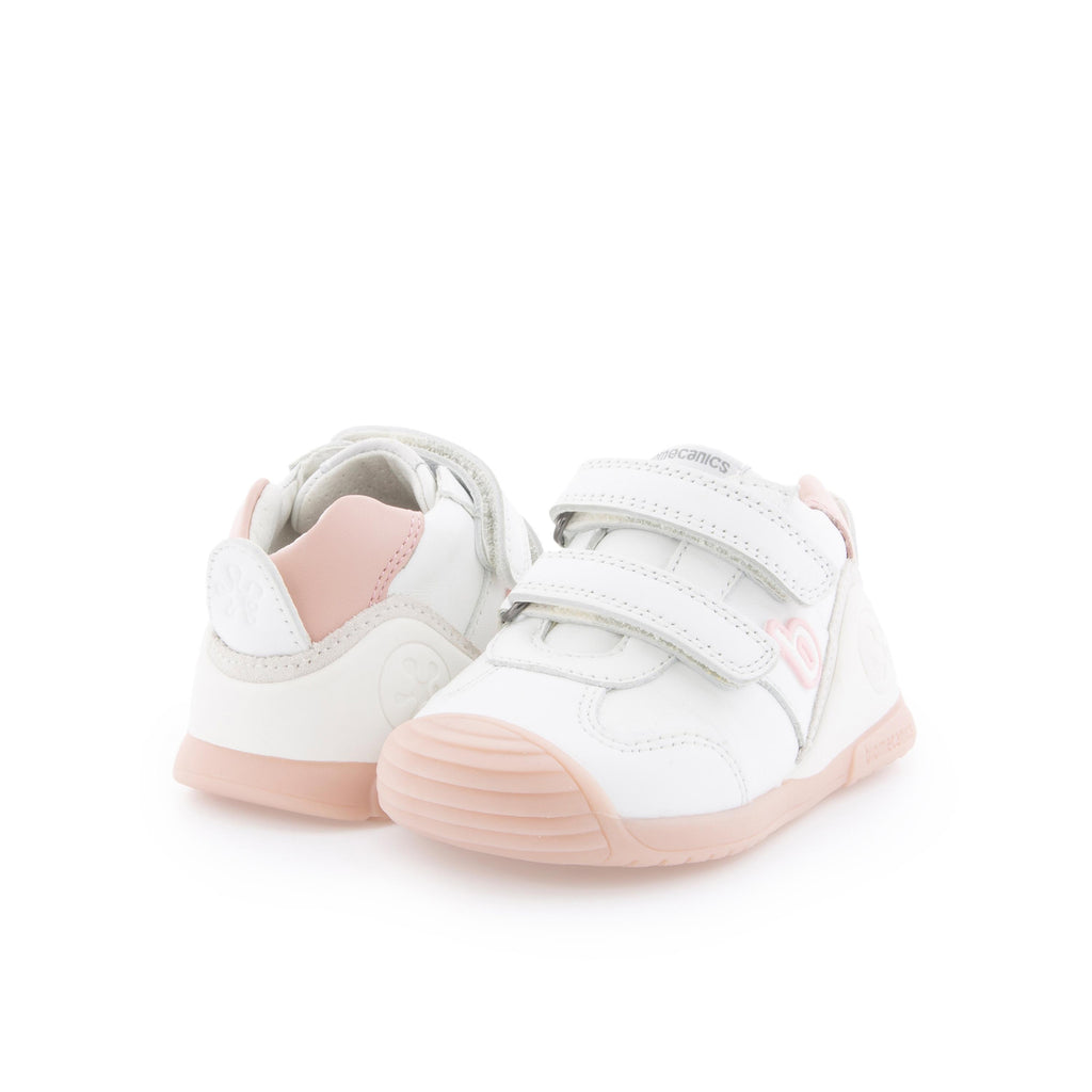 Deportiva blanco/rosa con velcro 221001 de Biomecanics - 221001-346-2.jpg