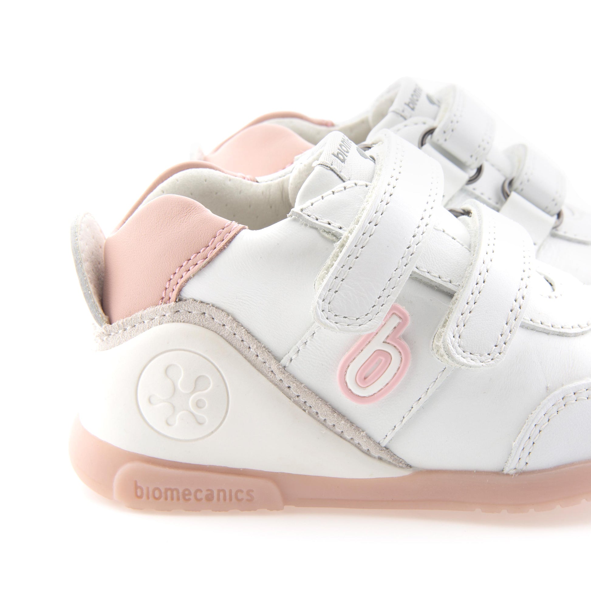 Deportiva blanco/rosa con velcro 221001 de Biomecanics - 221001-346-5.jpg