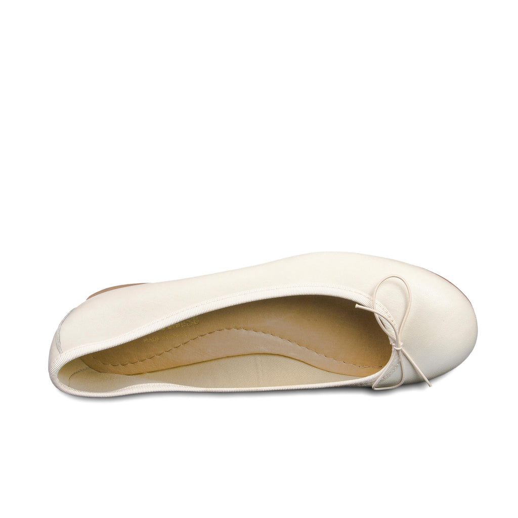 Bailarina beige claro con lazo LIDIJE de Jeromín - LIDIJE-95-6.jpg