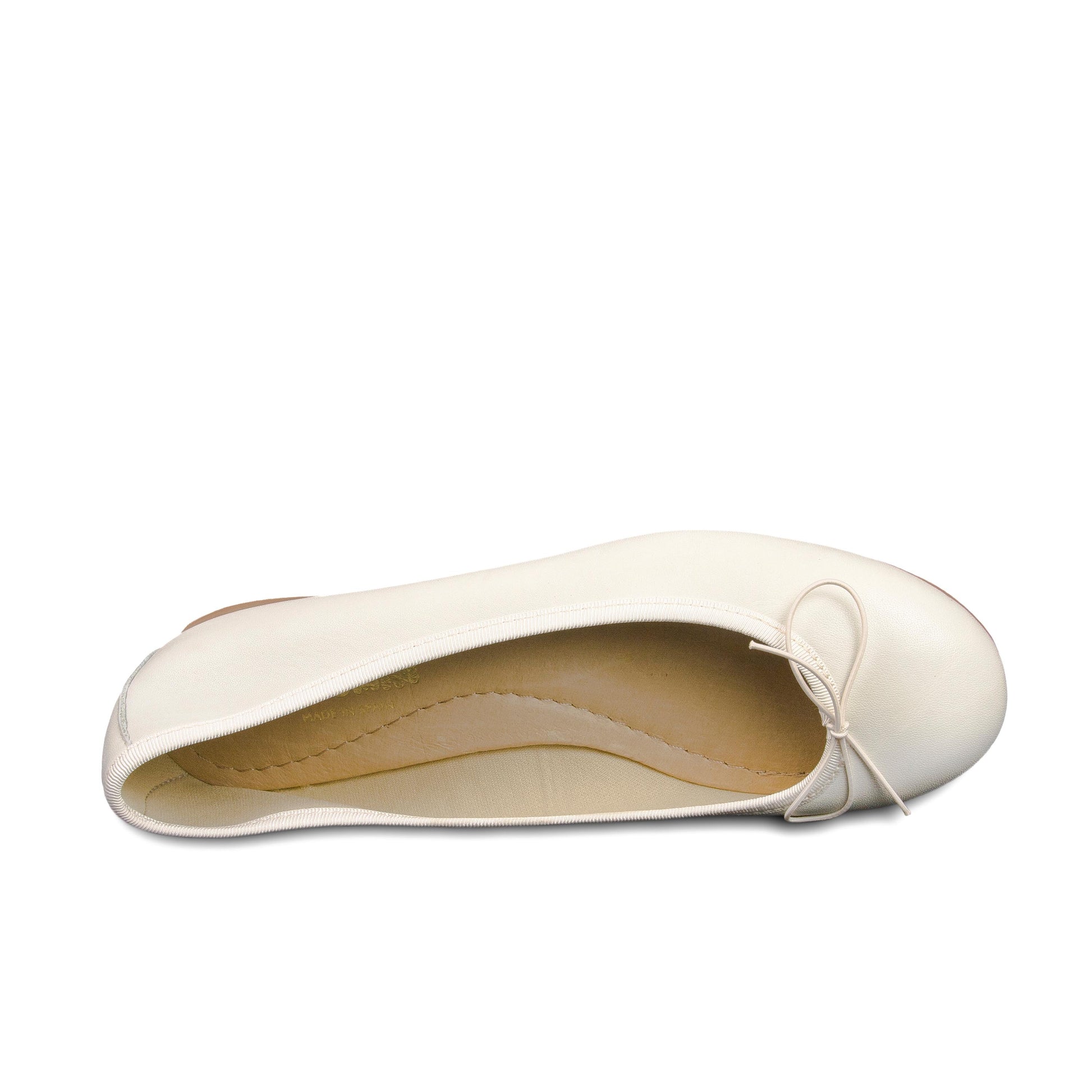 Bailarina beige claro con lazo LIDIJE de Jeromín - LIDIJE-95-6.jpg