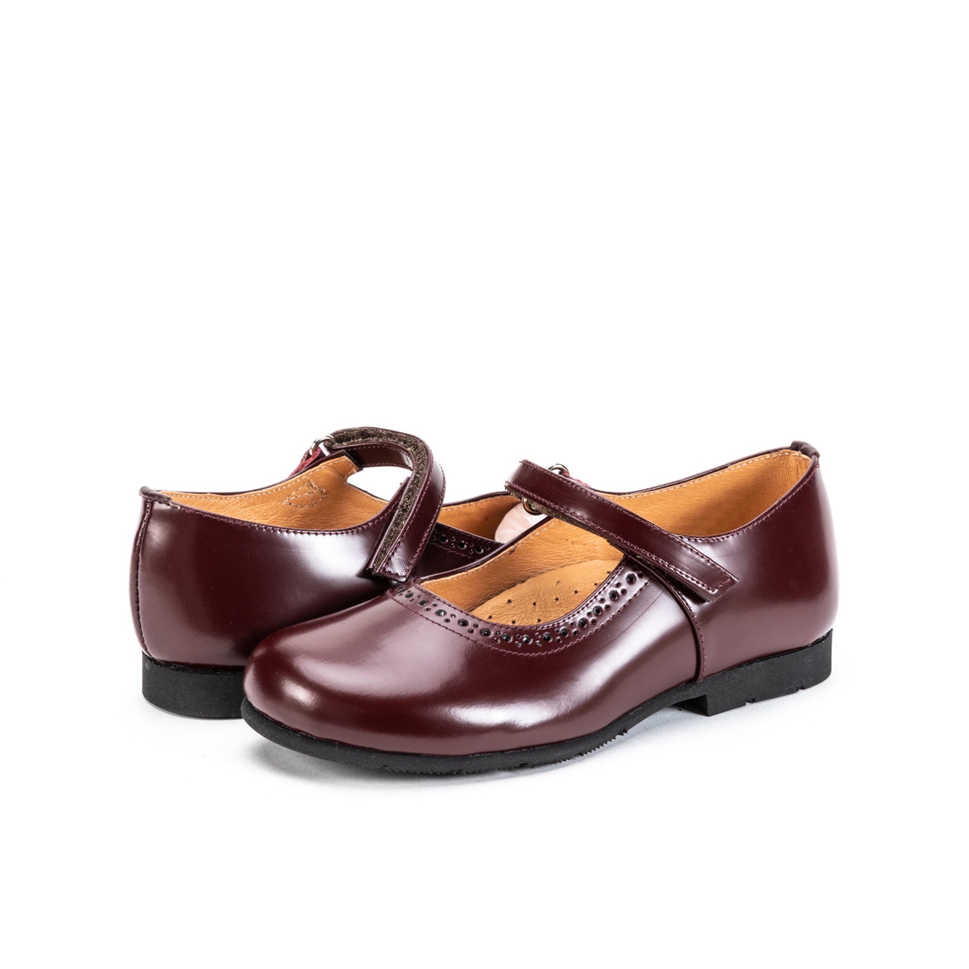 Mercedita flo burdeos con velcro 225-10 Jeromín - 225-10-5-2.jpg