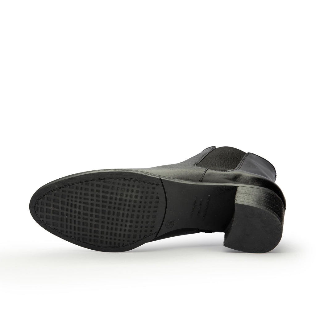 Botín negro de cremallera y elástico 225447 Piesanto - 225447-20-4.jpg