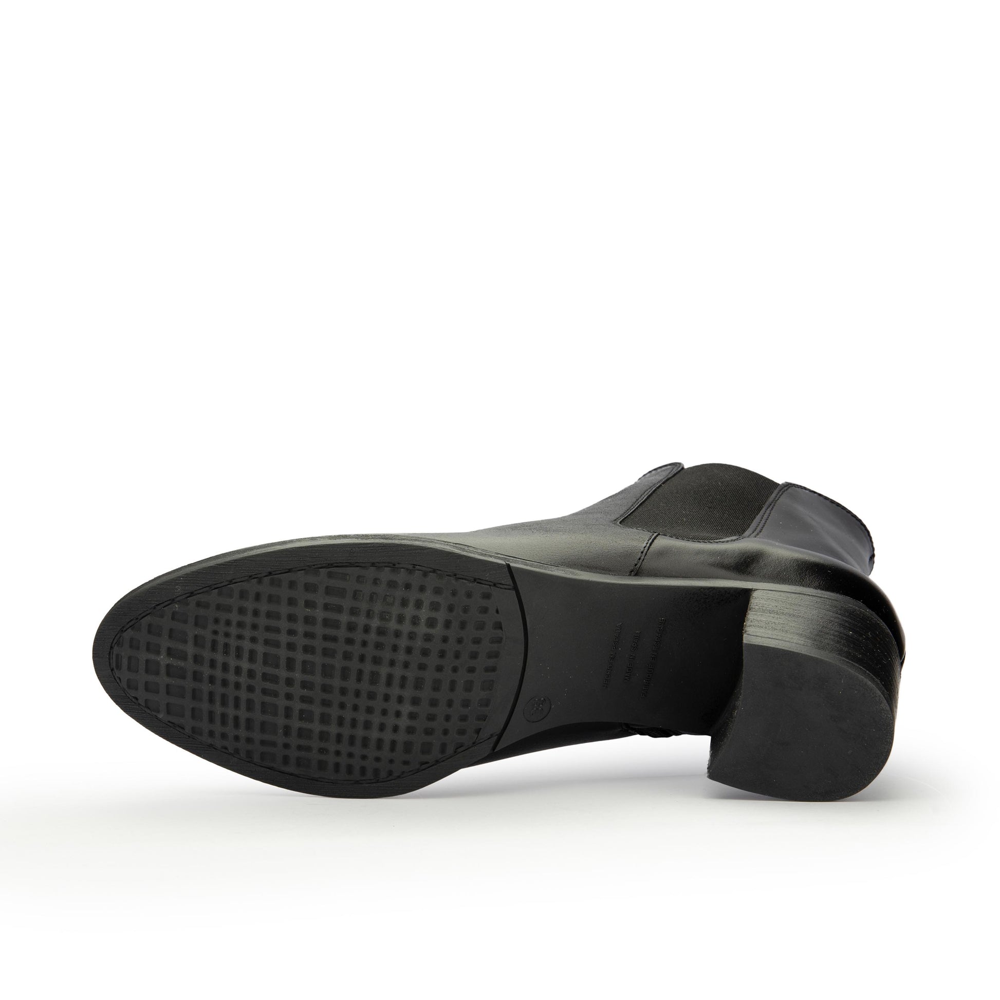 Botín negro de cremallera y elástico 225447 Piesanto - 225447-20-4.jpg