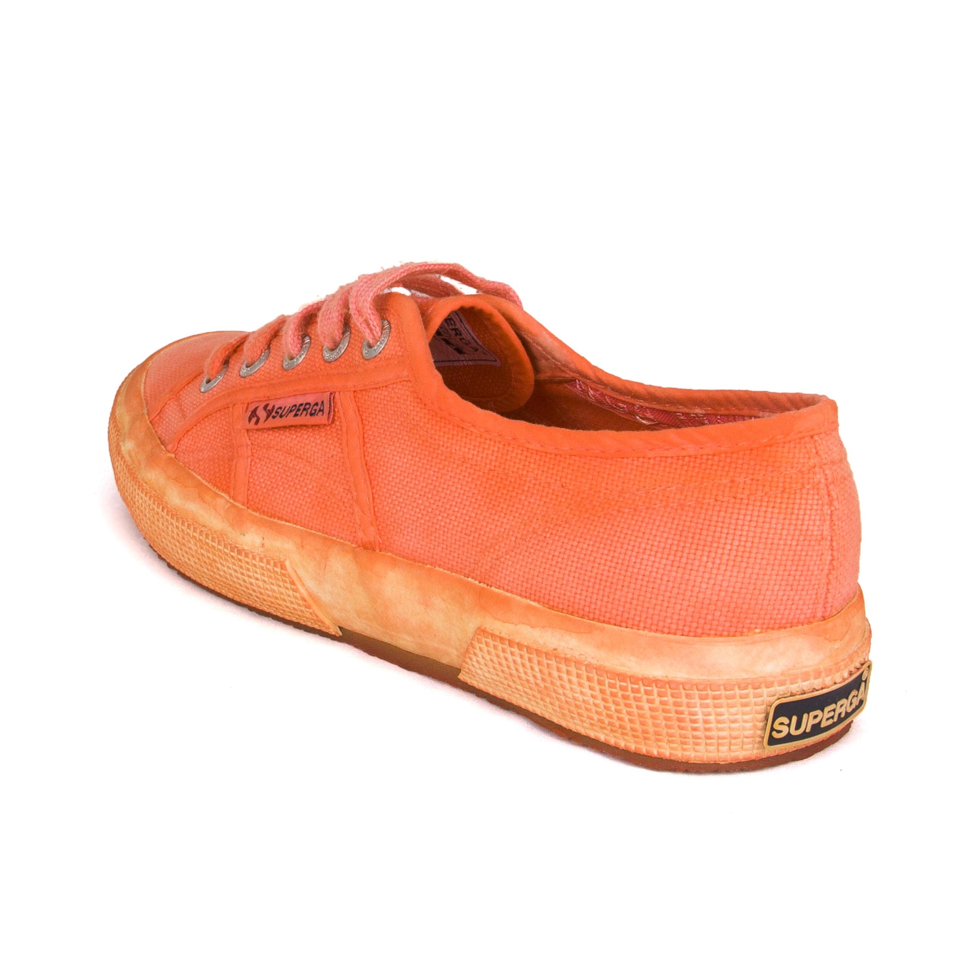 Zapatilla naranja lavado con cordón 2750PCOTU Superga - 2750PCOTU-297-4.jpg