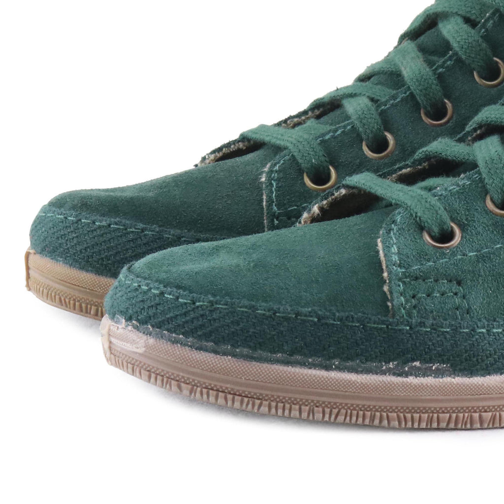 Bota serraje verde con cordón 608 de Natural World - 608-159-6.jpg