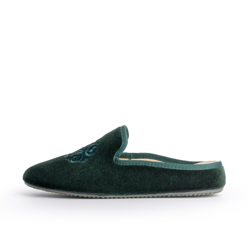 Zapatilla casa verde 23528 Norteñas