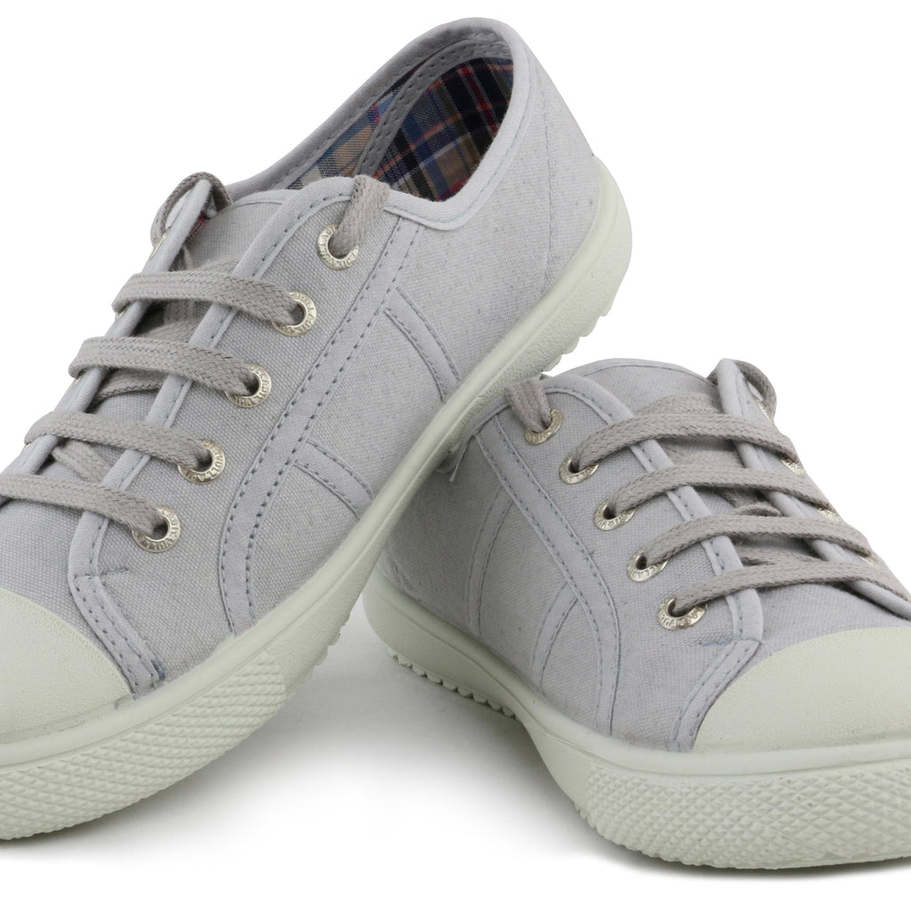 Zapatilla gris perla con cordón 6319 de Vulladi - 6319-290-6.jpg