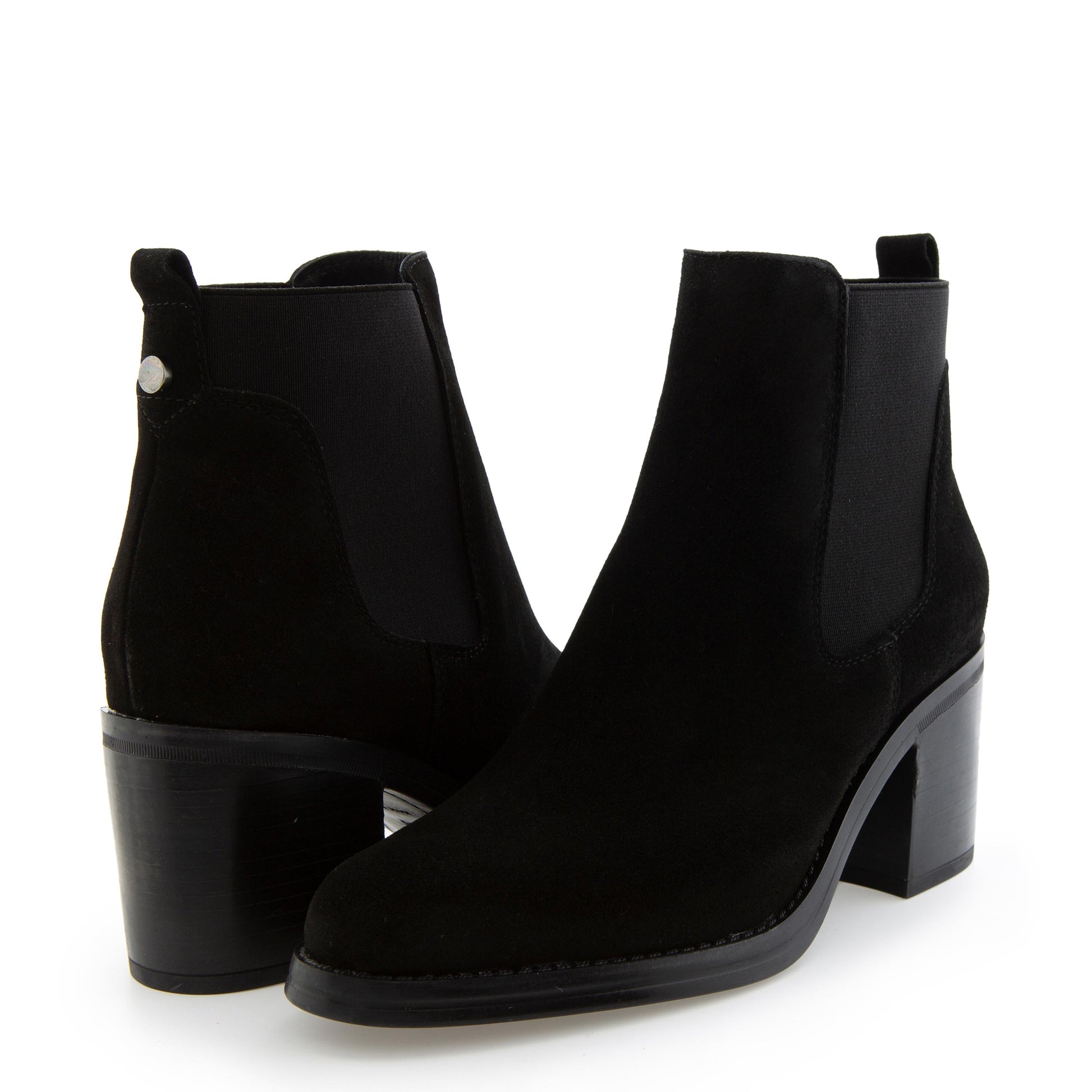 Botín con tacón ante negro con elástico 2404 de Alpe - 2404-31-2.jpg