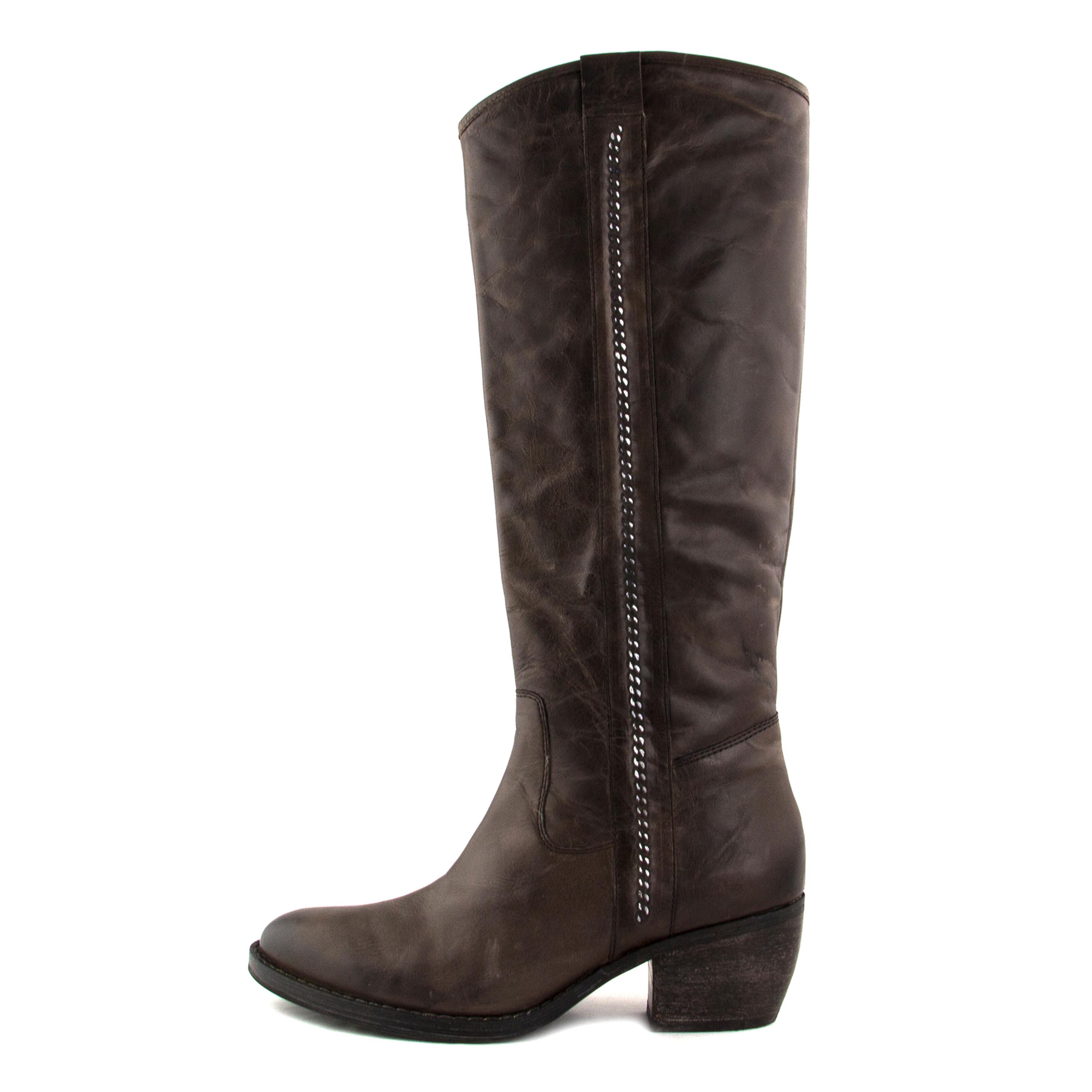 Bota cowboy de tacón marrón con cremallera 2408 Bruno Premi - 2408-12-1.jpg