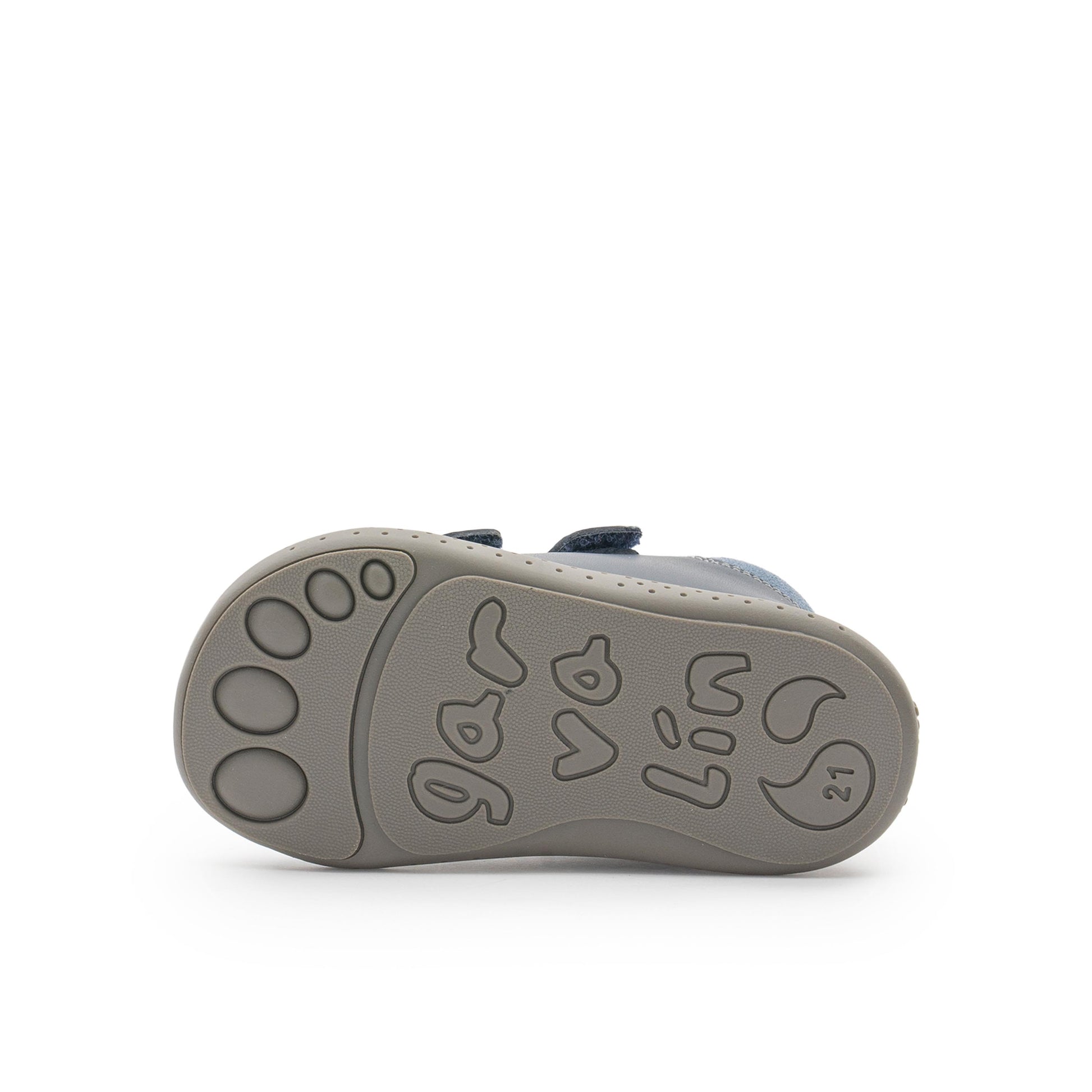 Bota barefoot azul con velcro 241301 de Garvalín - 241301-7-4.jpg