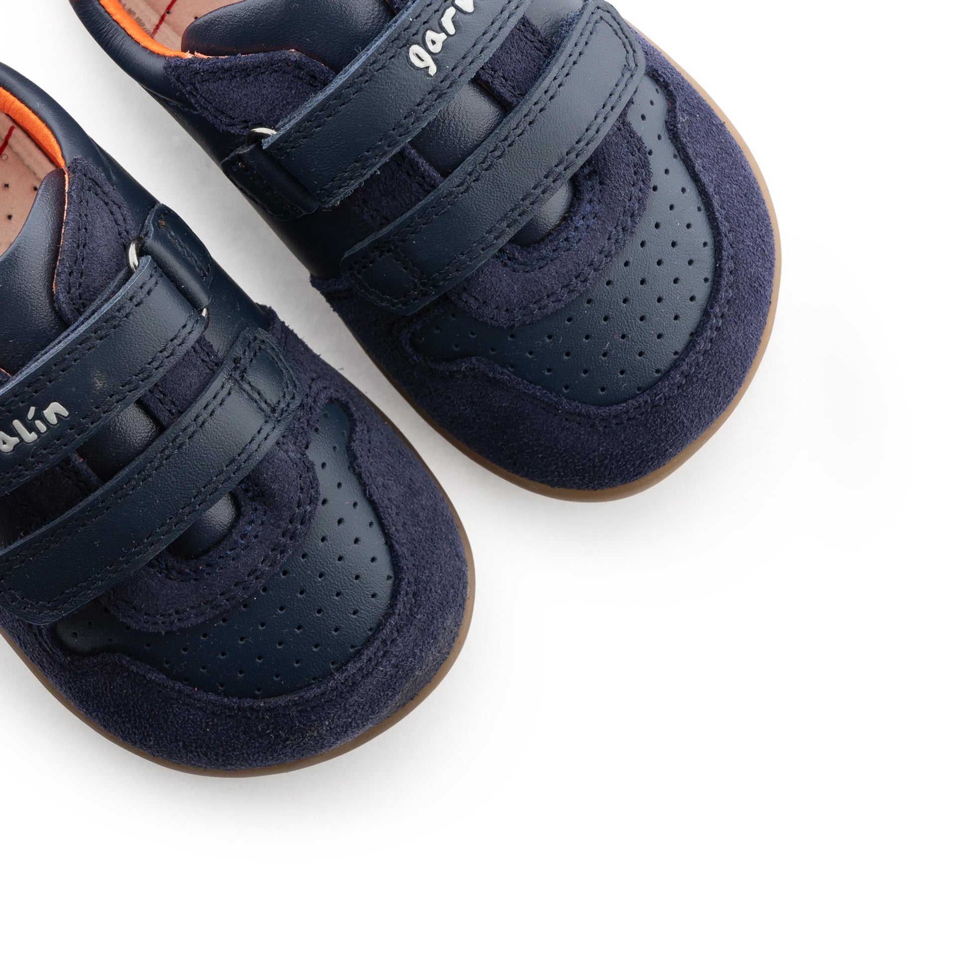 Deportiva barefoot ante azul con velcro 241302 Garvalín - 241302-27-6.jpg