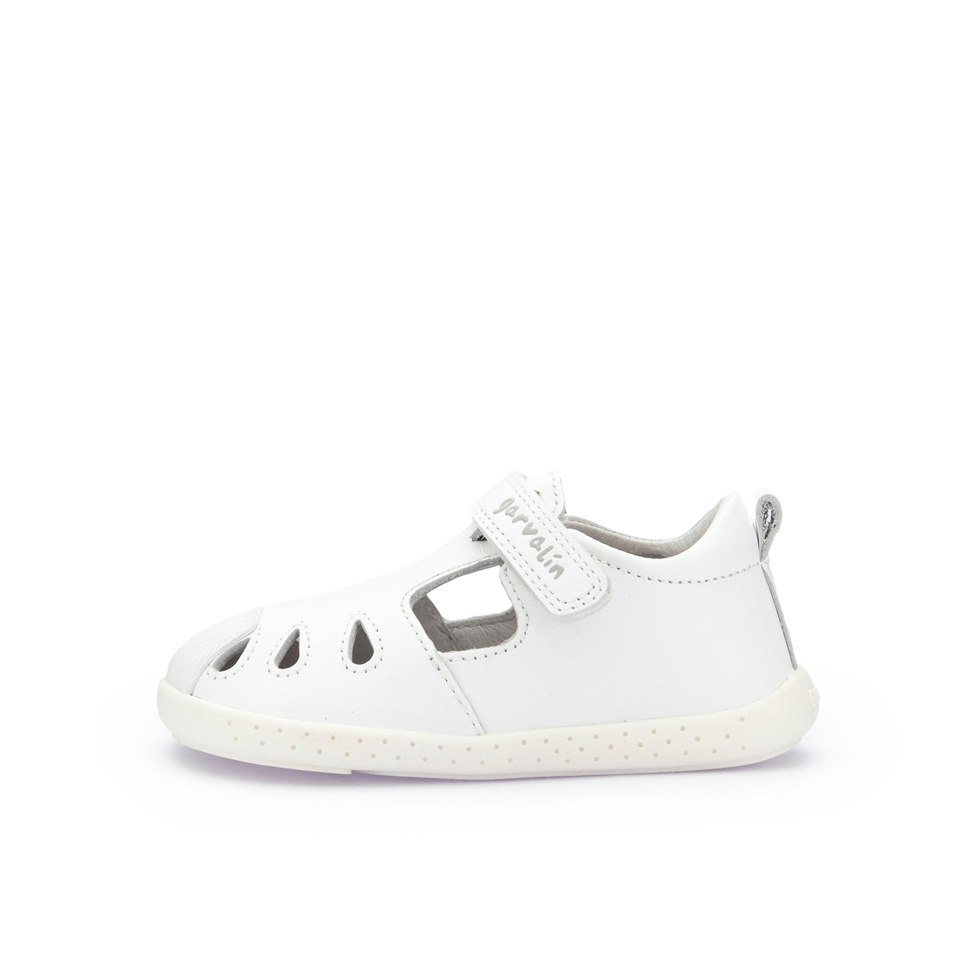 Pepito barefoot total blanco con velcro 242323 Garvalín - 242323-307-1.jpg