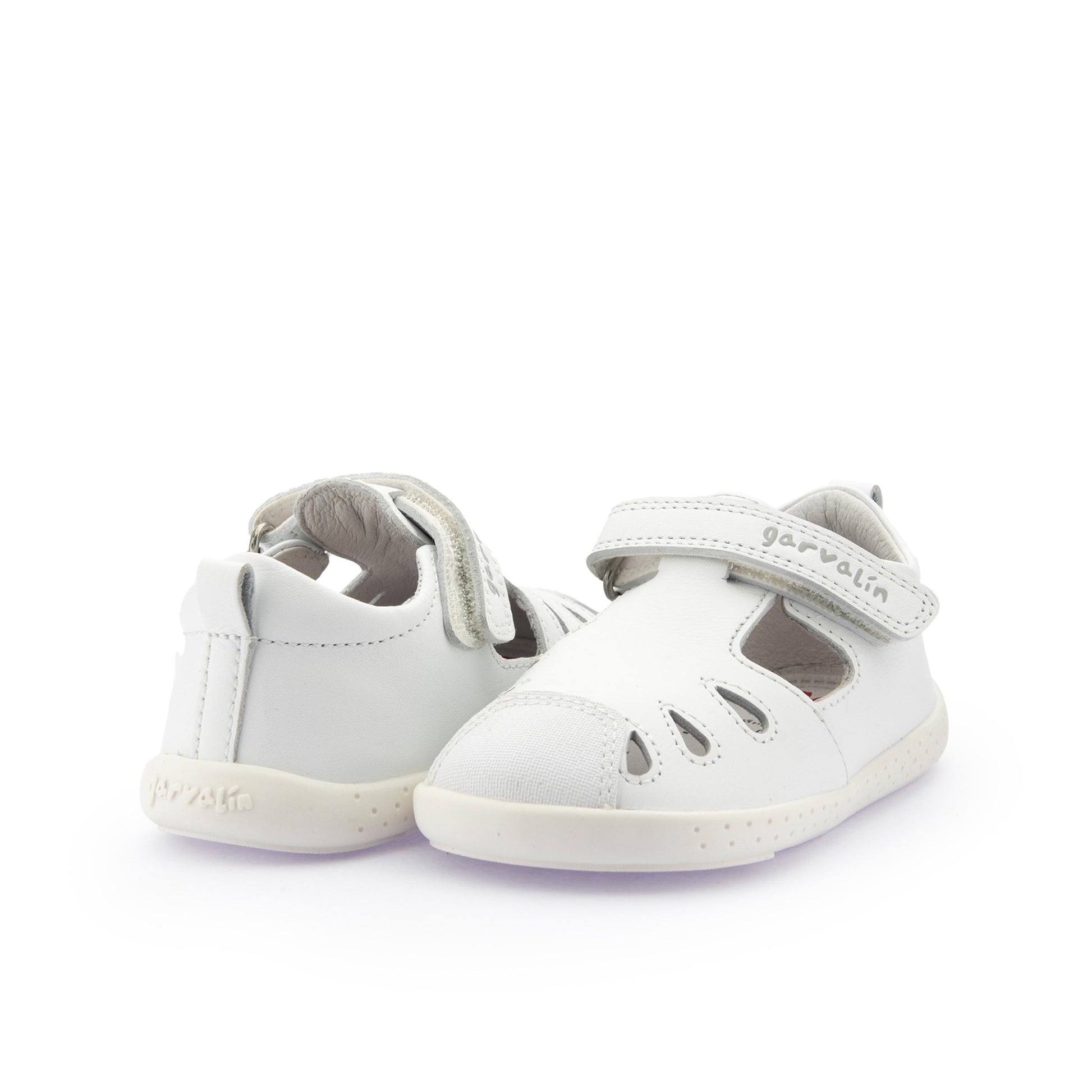 Pepito barefoot total blanco con velcro 242323 Garvalín - 242323-307-2.jpg