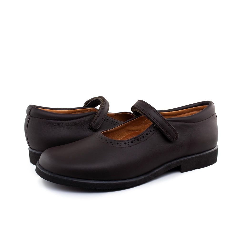 Mercedita marrón con velcro 246-08 de Jeromín - 246-08-12-2.jpg