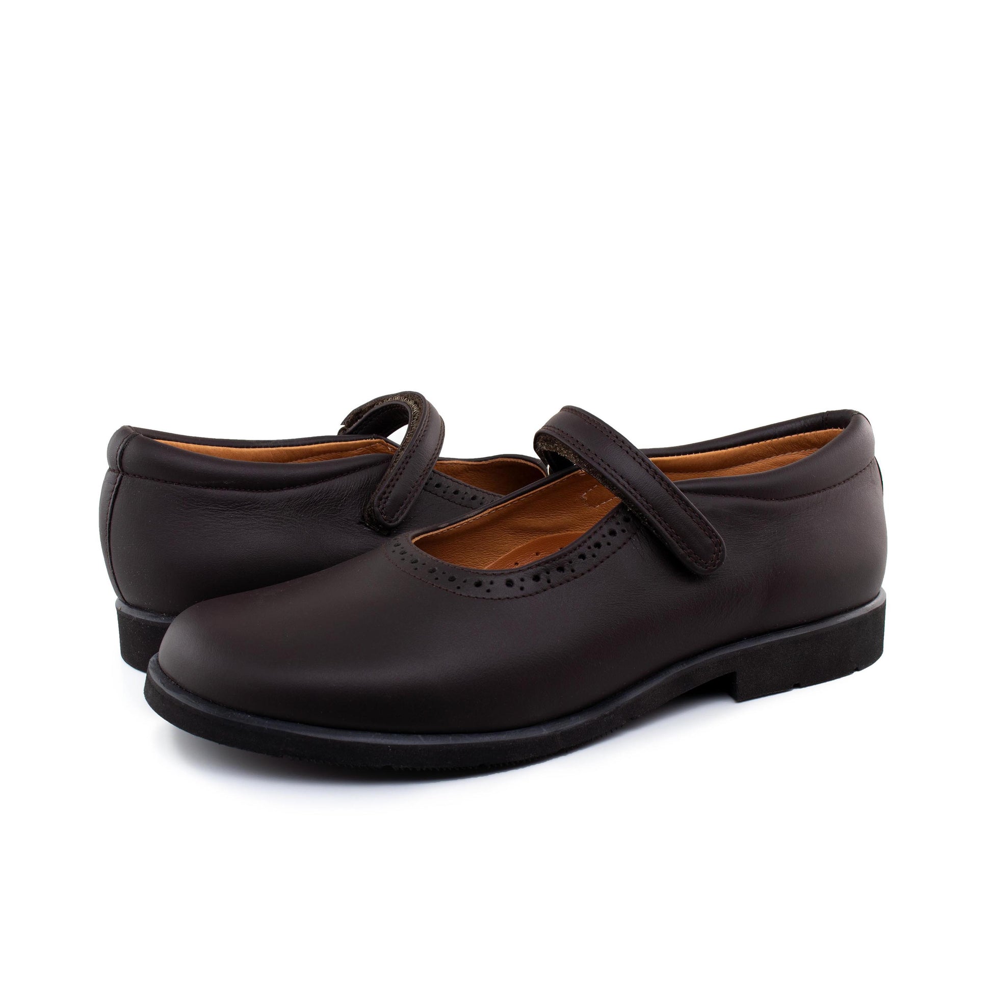 Mercedita marrón con velcro 246-08 de Jeromín - 246-08-12-2.jpg