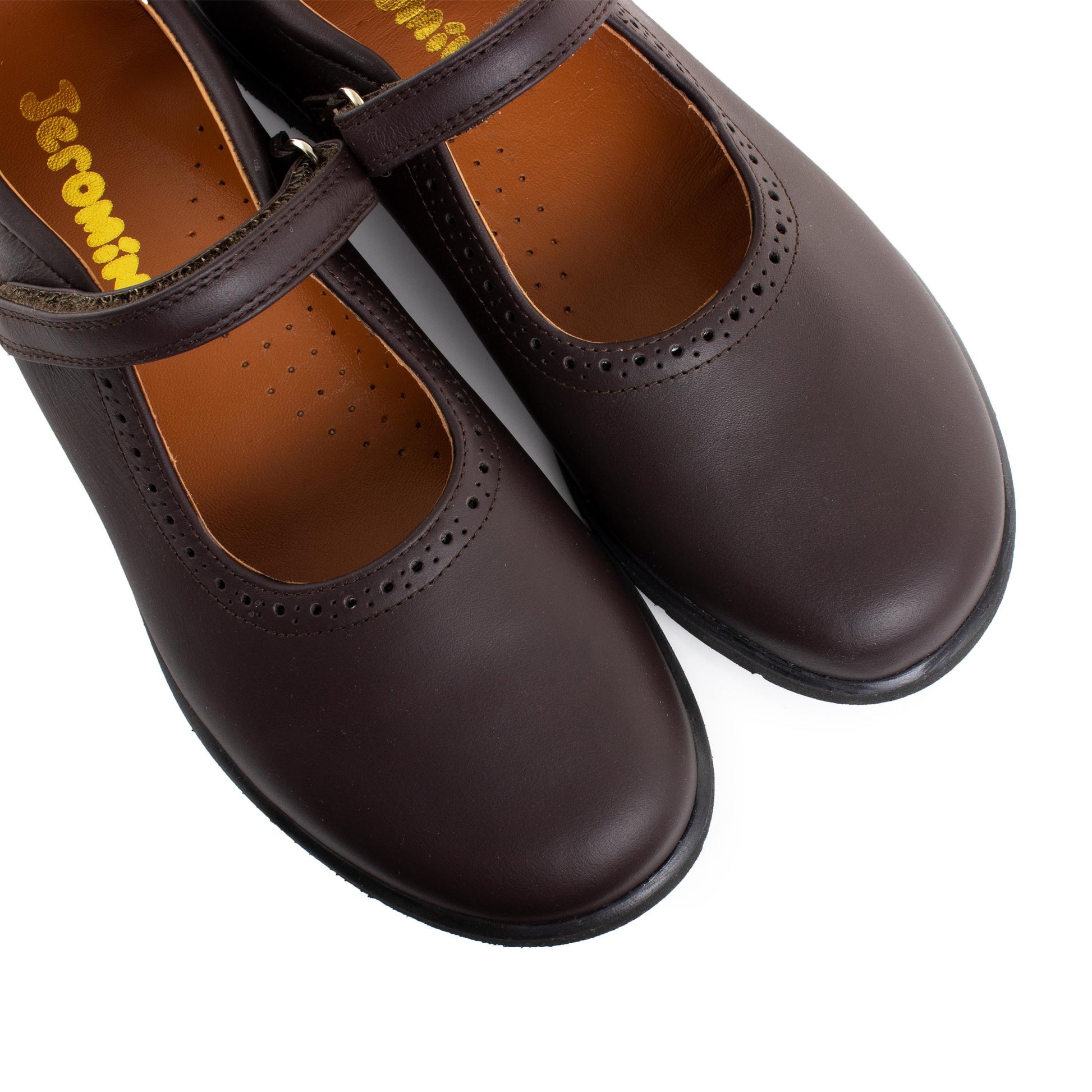 Mercedita marrón con velcro 246-08 de Jeromín - 246-08-12-6.jpg