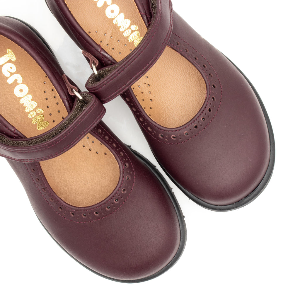 Mercedita burdeos con velcro 246-08 de Jeromín - 246-08-13-6.jpg