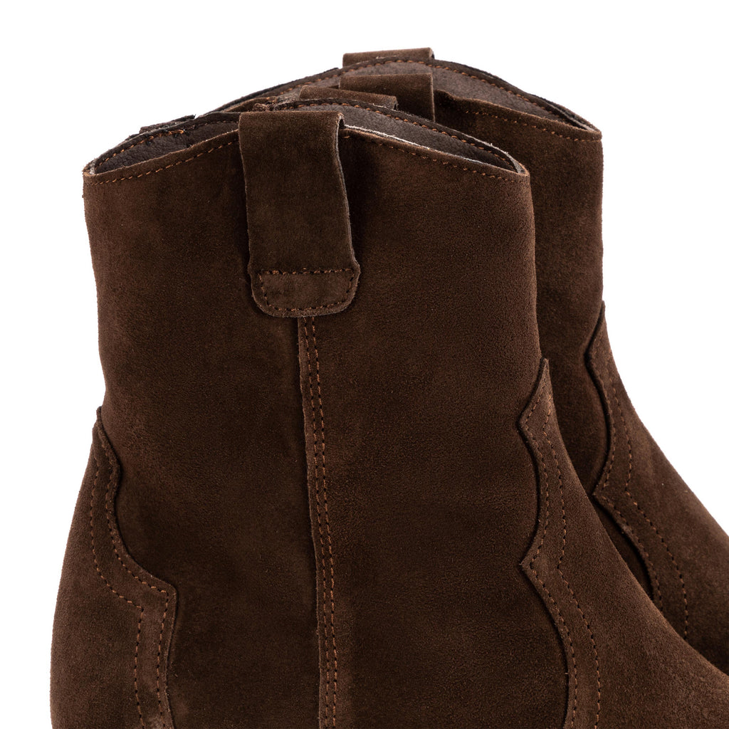 Bota cowboy ante marrón con cremallera 2548 de Alpe - 2548-26-5.jpg