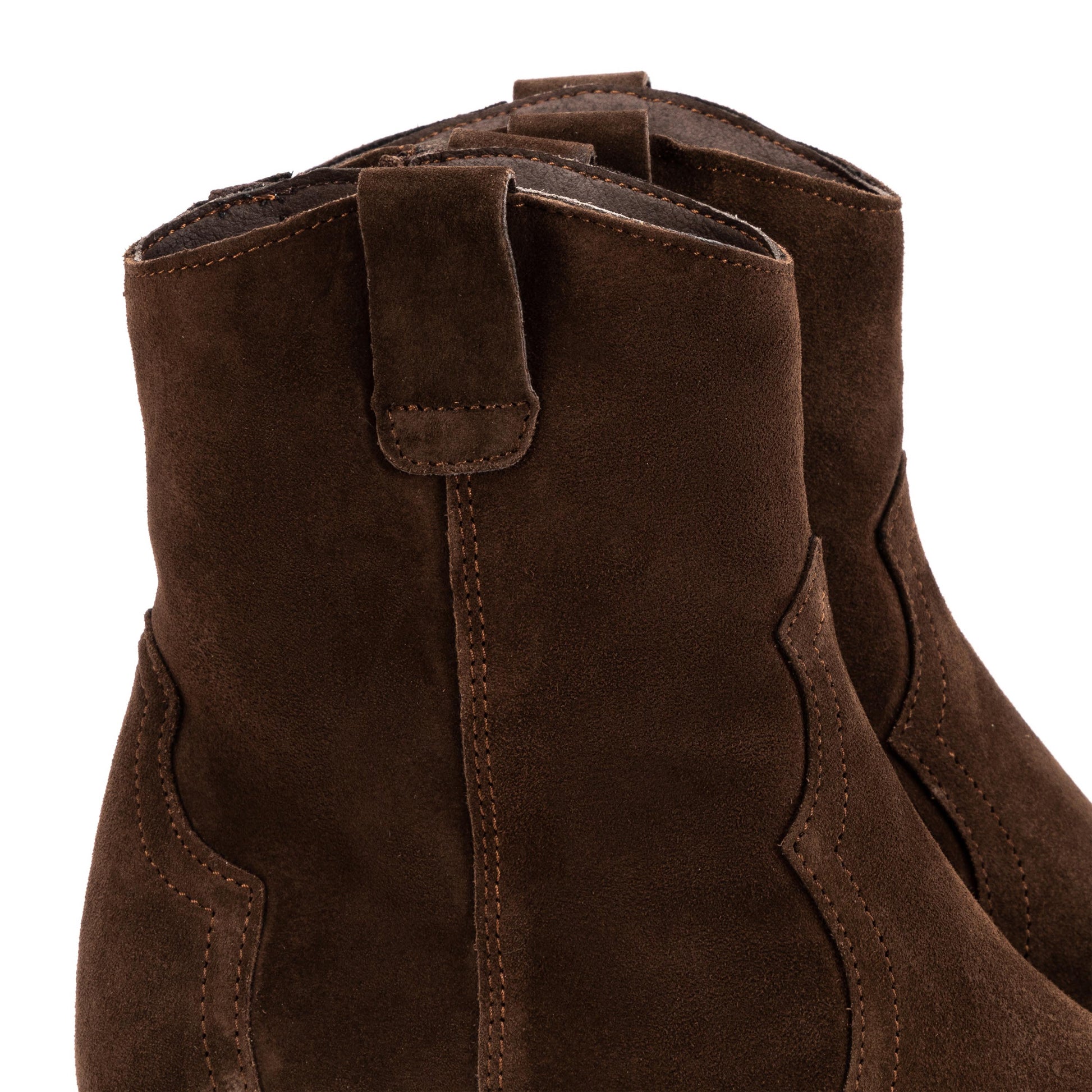 Bota cowboy ante marrón con cremallera 2548 de Alpe - 2548-26-5.jpg