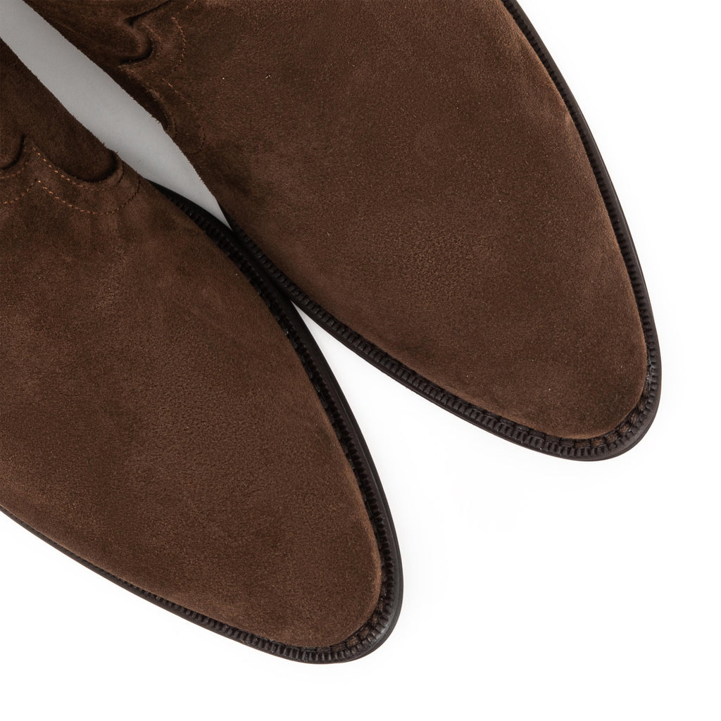 Bota cowboy ante marrón con cremallera 2548 de Alpe - 2548-26-6.jpg