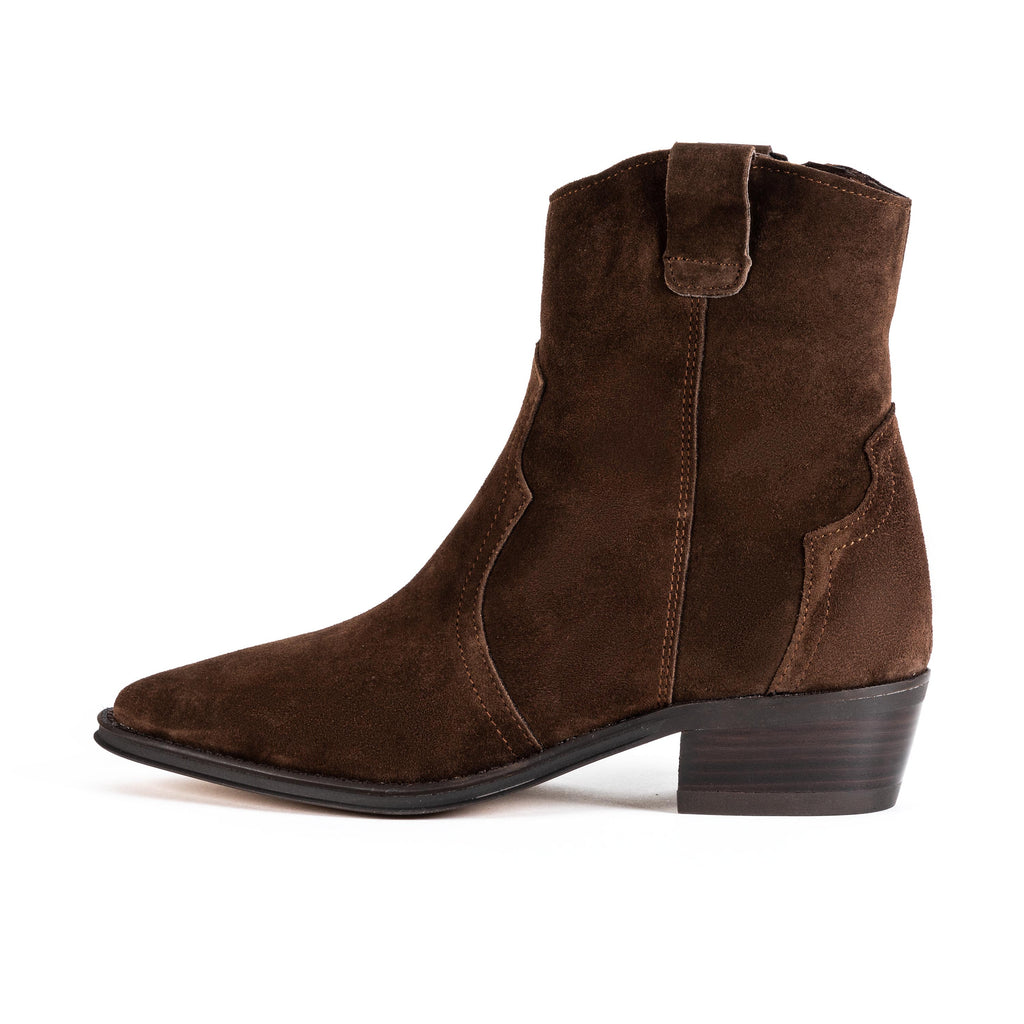 Bota cowboy ante marrón con cremallera 2548 de Alpe - 2548-26-1.jpg