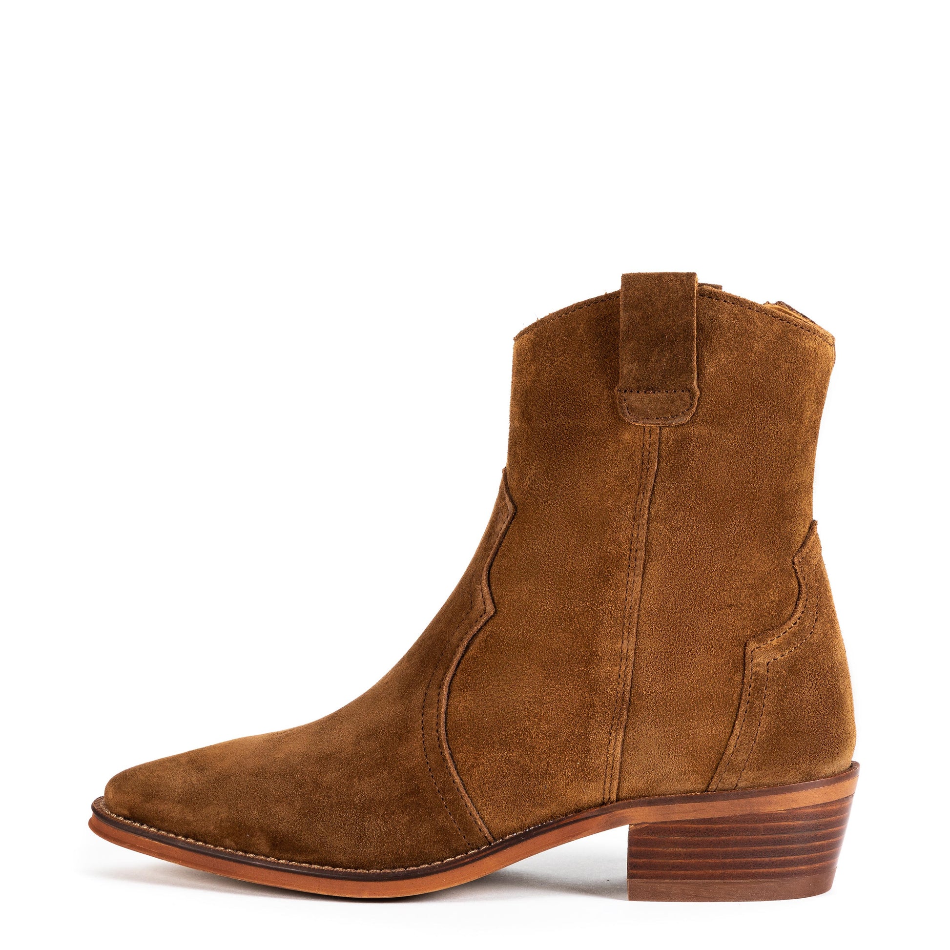 Bota cowboy ante cuero con cremallera 2548 de Alpe - 2548-28-1.jpg