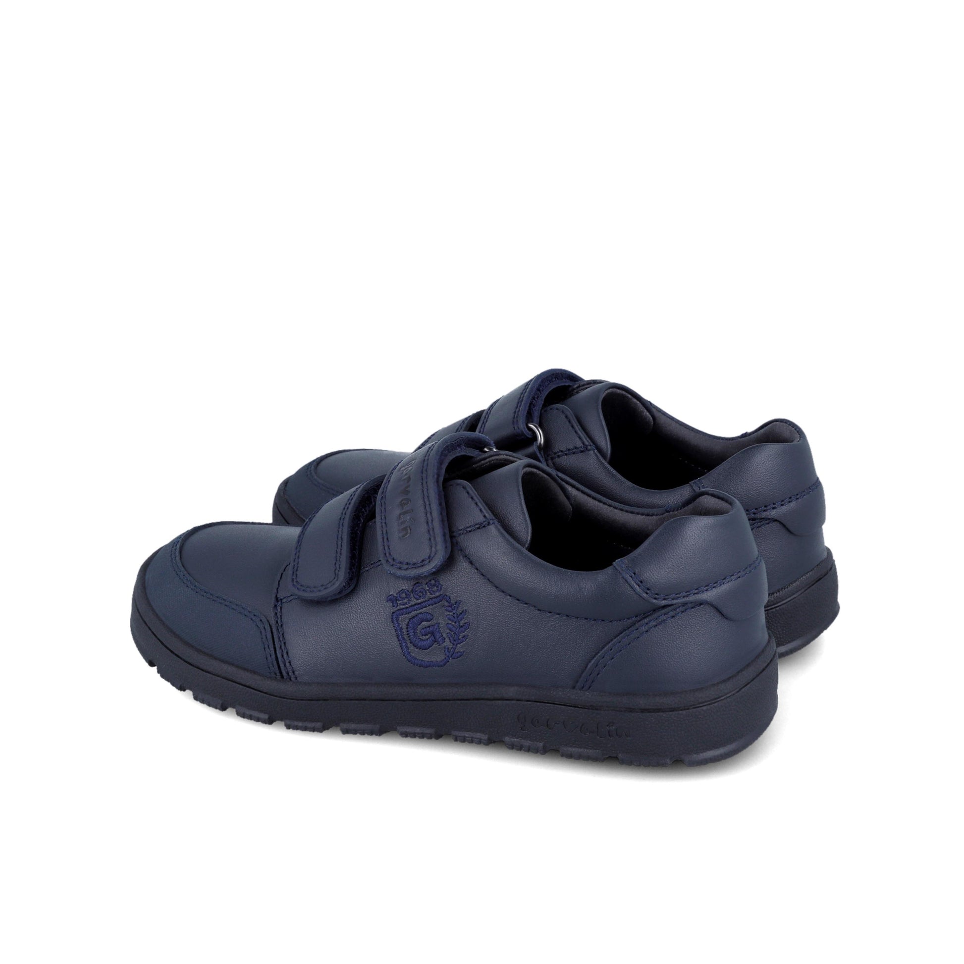 Deportiva barefoot azul con velcro 252510 de Garvalín - 252510-7-2.jpg