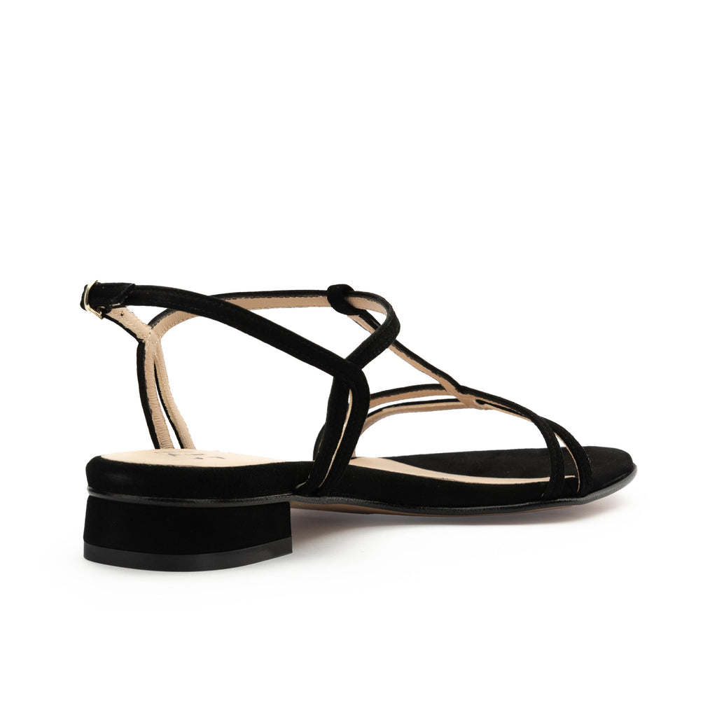 Sandalia plana ante negro con hebilla 26005 de Joni - 26005-124-3.jpg