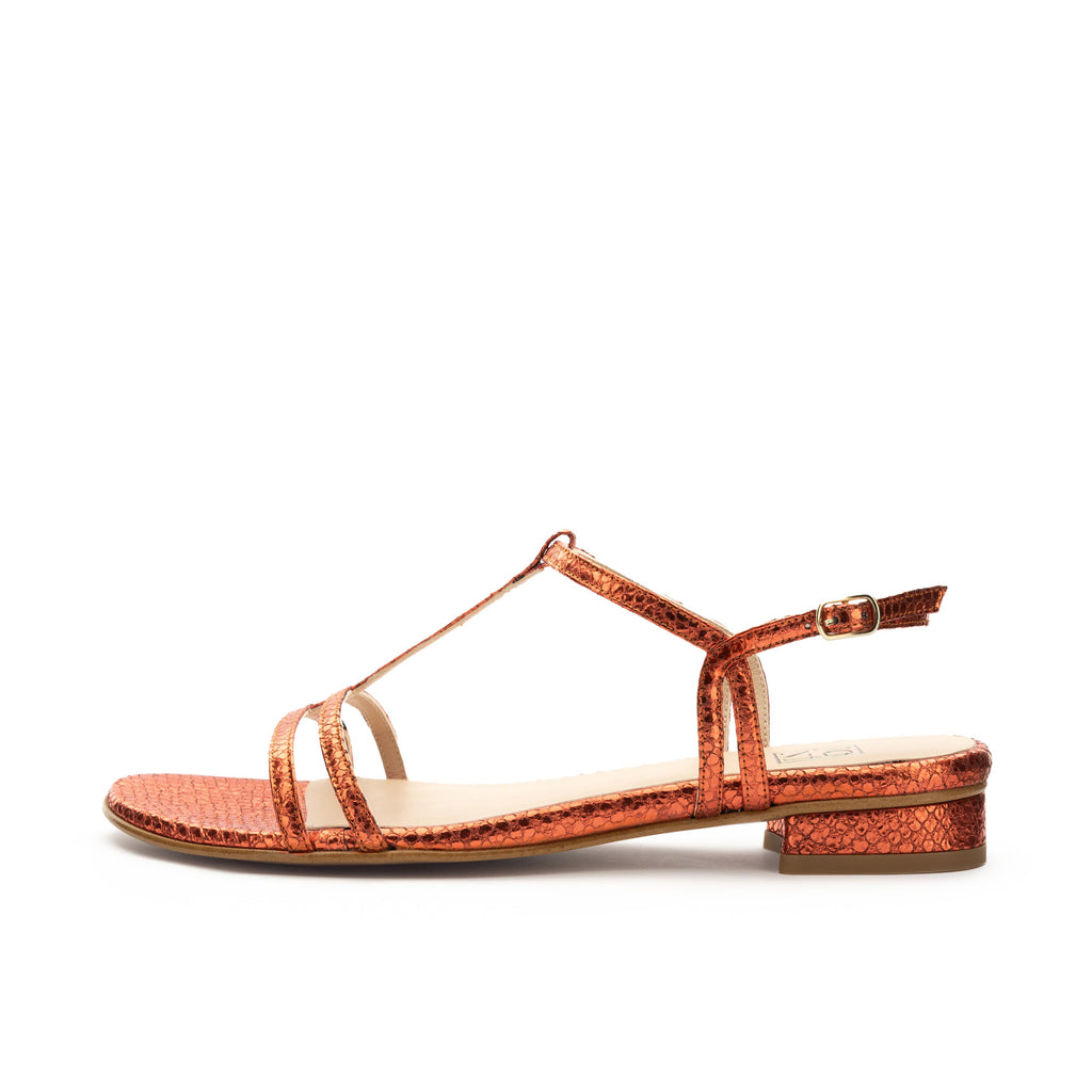 Sandalia plana teja con hebilla 26005 de Joni - 26005-98-1.jpg