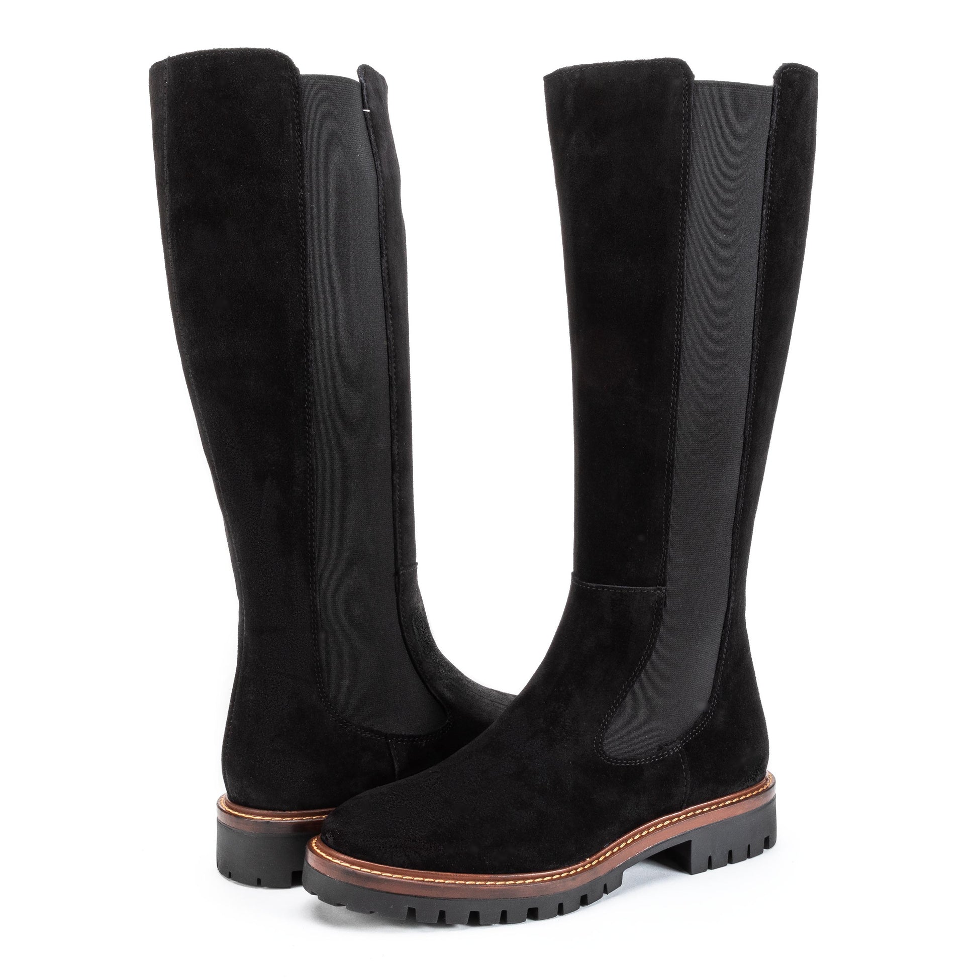 Bota ante negro con cremallera y elástico 2608 Alpe - 2608-31-2.jpg