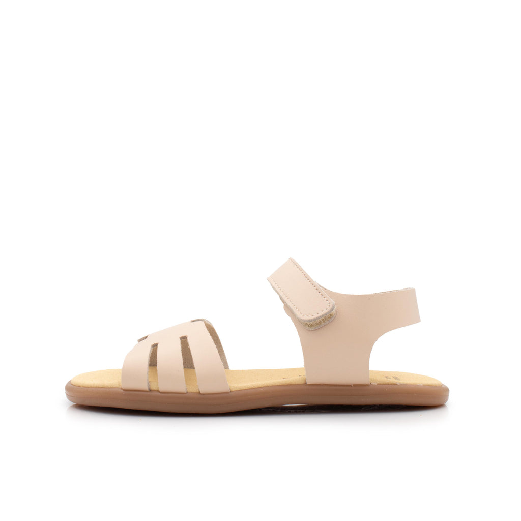 Sandalia velcro nude 261152 Pepa & Cris