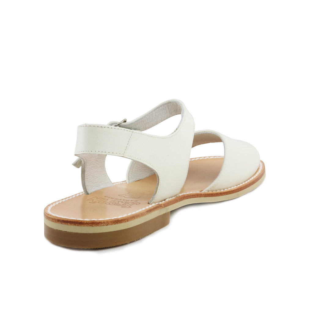 Sandalia plana beige con hebilla 262-03 de Jeromín - 262-03-9-3.jpg